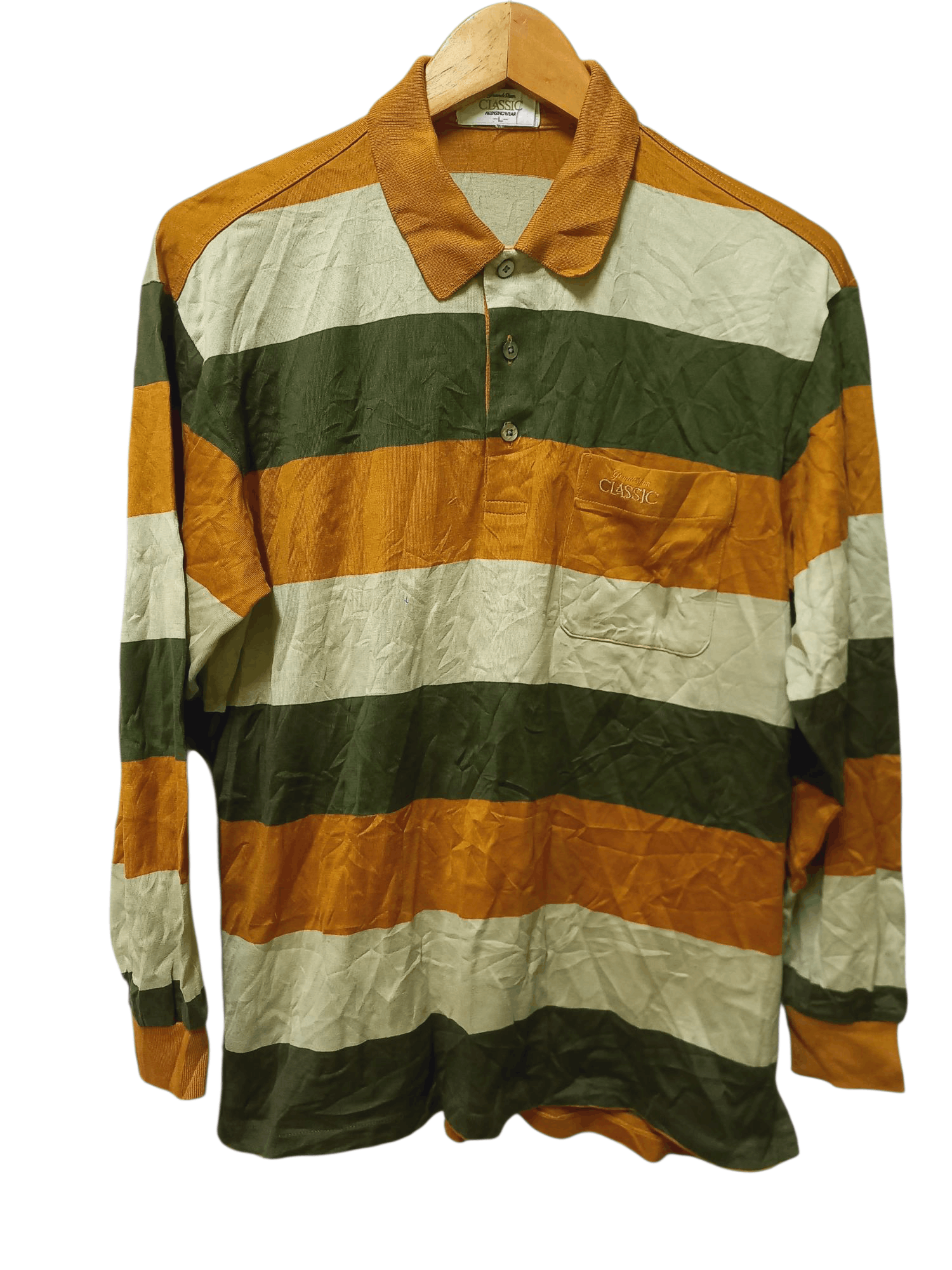 Vintage Vintage grandslam stripes musingwear Size US L / EU 52-54 / 3 - 1 Thumbnail