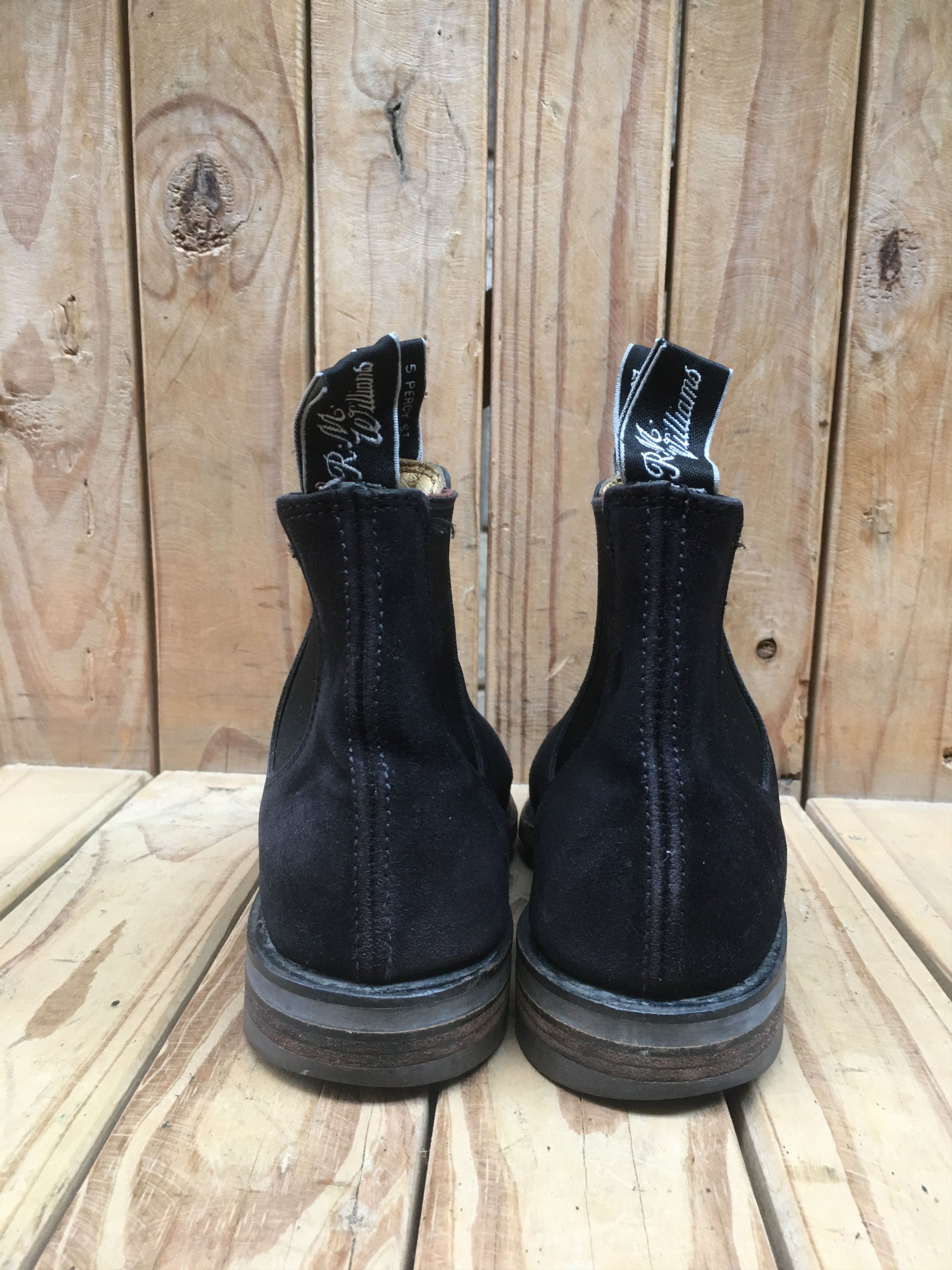 R.M. Williams RM Williams Black Australian Suede Boots Size UK 3 G USA 5.5 Size US 5.5 / IT 35.5 - 8 Thumbnail