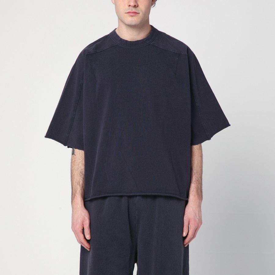 o1d2blof0225 Cotton T-Shirt in Dark Blue