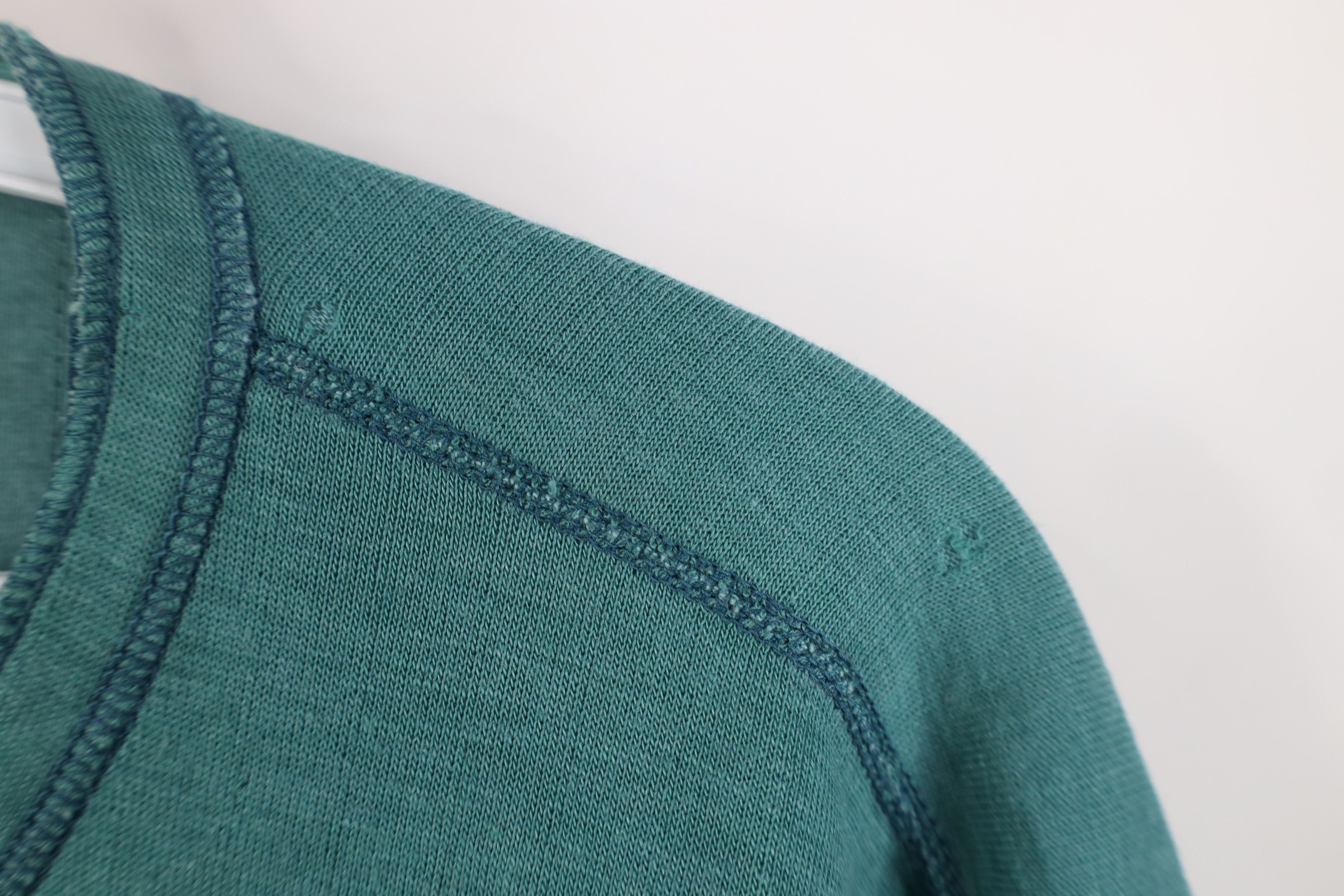 L.L. Bean Vintage 70s 80s LL Bean River Drivers Henley T-Shirt US Size US L / EU 52-54 / 3 - 4 Thumbnail