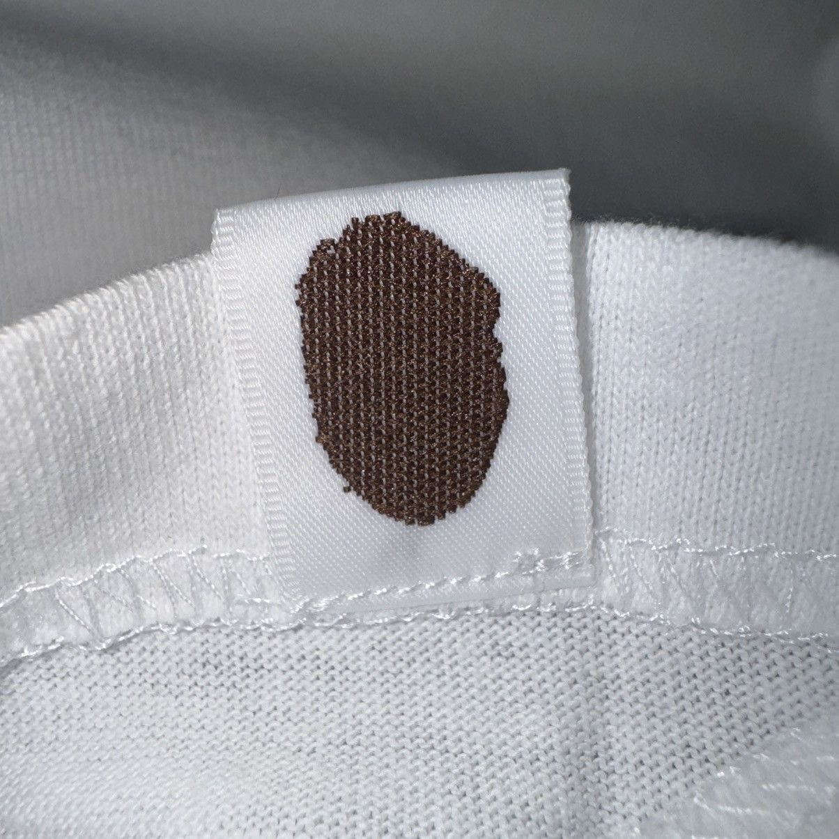 Bape BIG APE HEAD TEE WHITE/BROWN Size US XL / EU 56 / 4 - 9 Thumbnail