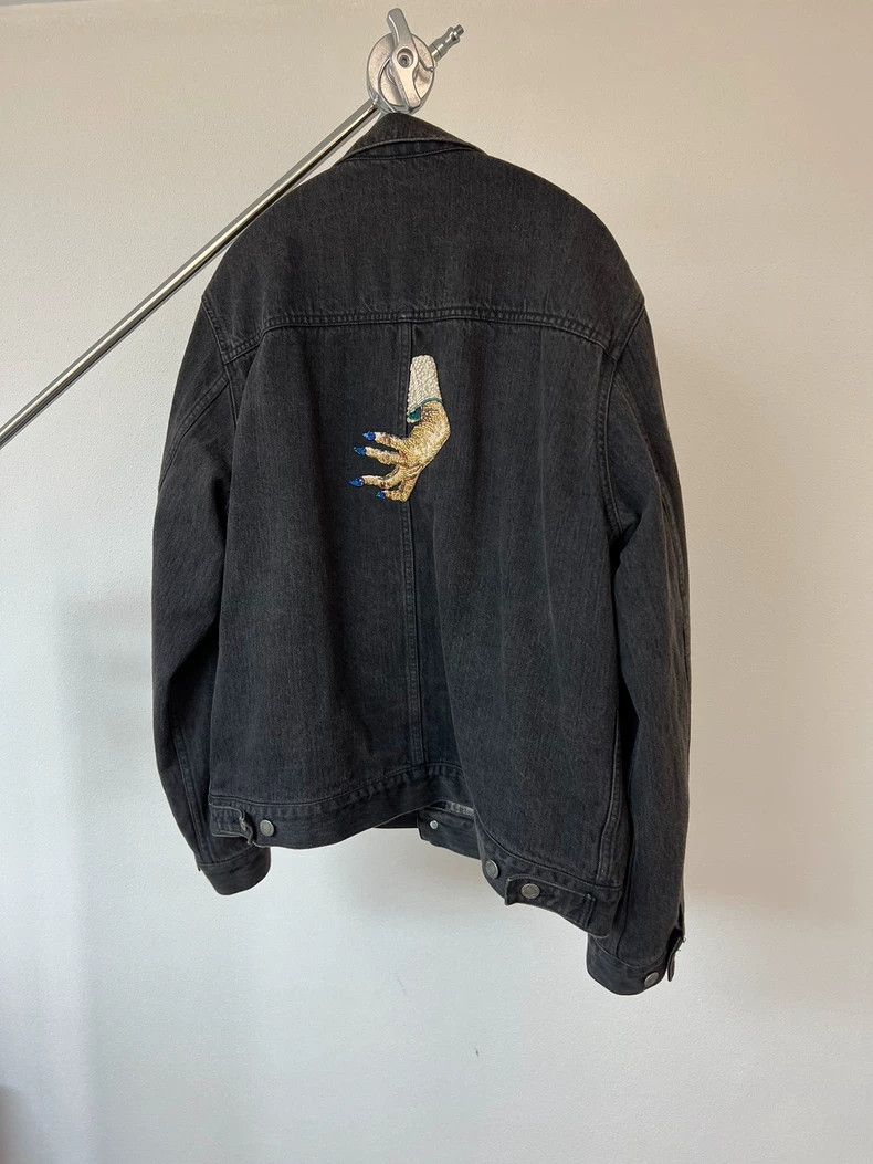 Undercover Undercover 23 FW ghost hand denim jacket 2504-Nextarrow Size US XL / EU 56 / 4 - 4 Thumbnail