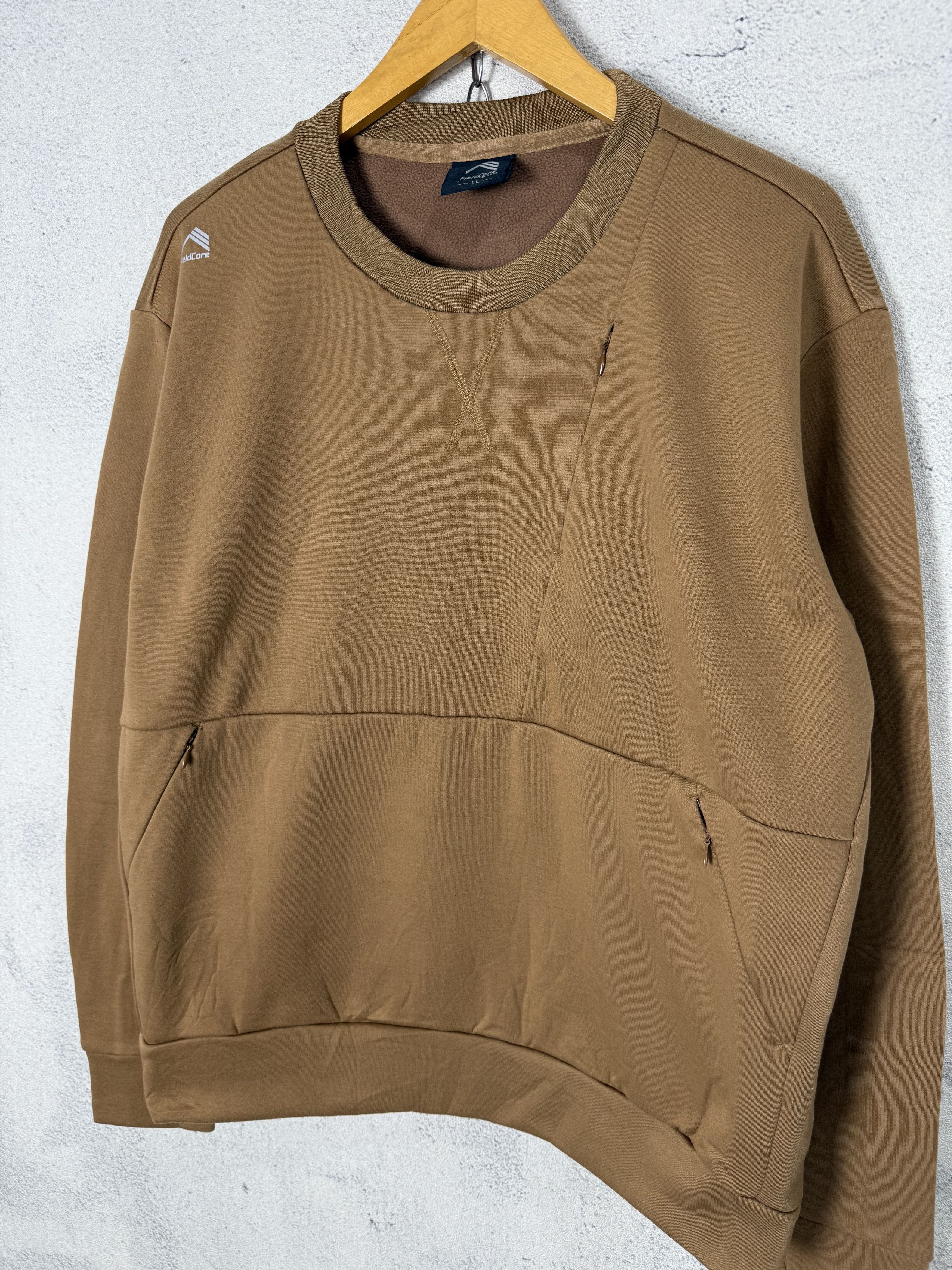 Japanese Brand Fieldcore Utility Sweatshirt Crewneck Size US L / EU 52-54 / 3 - 3 Thumbnail