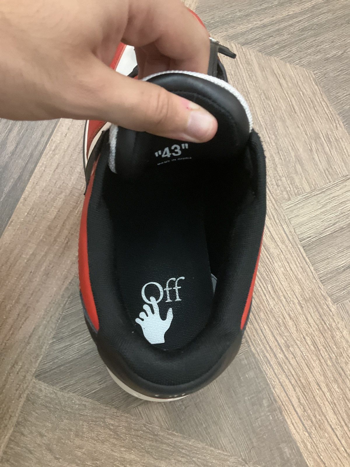Off-White OOO Out of office chicago colorway Size US 10 / EU 43 - 6 Thumbnail