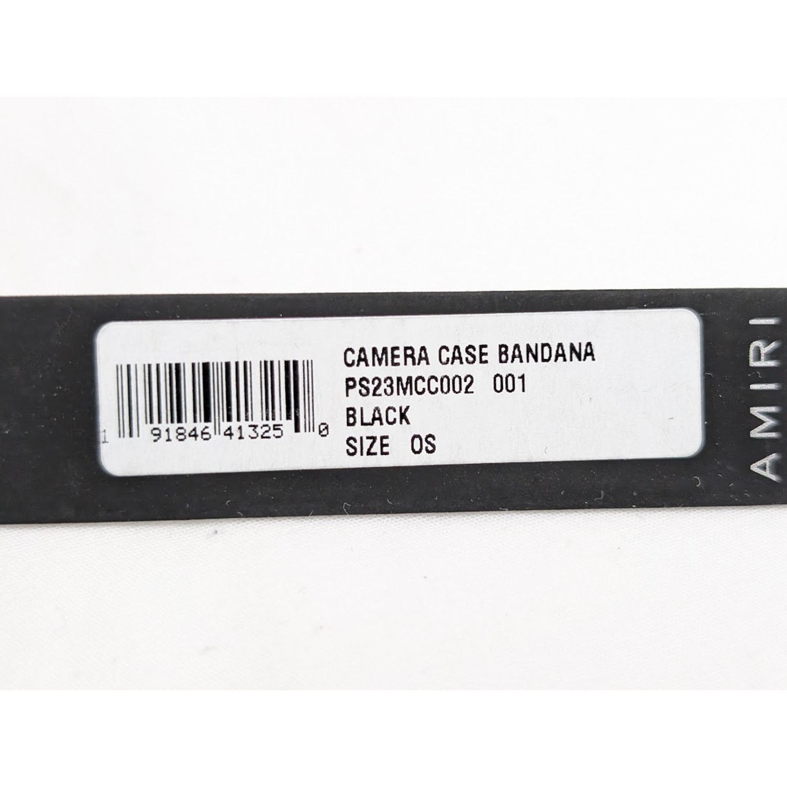 Amiri o1rshd1 Size: OS / Bandana Camera Case in Black Size ONE SIZE - 23 Thumbnail