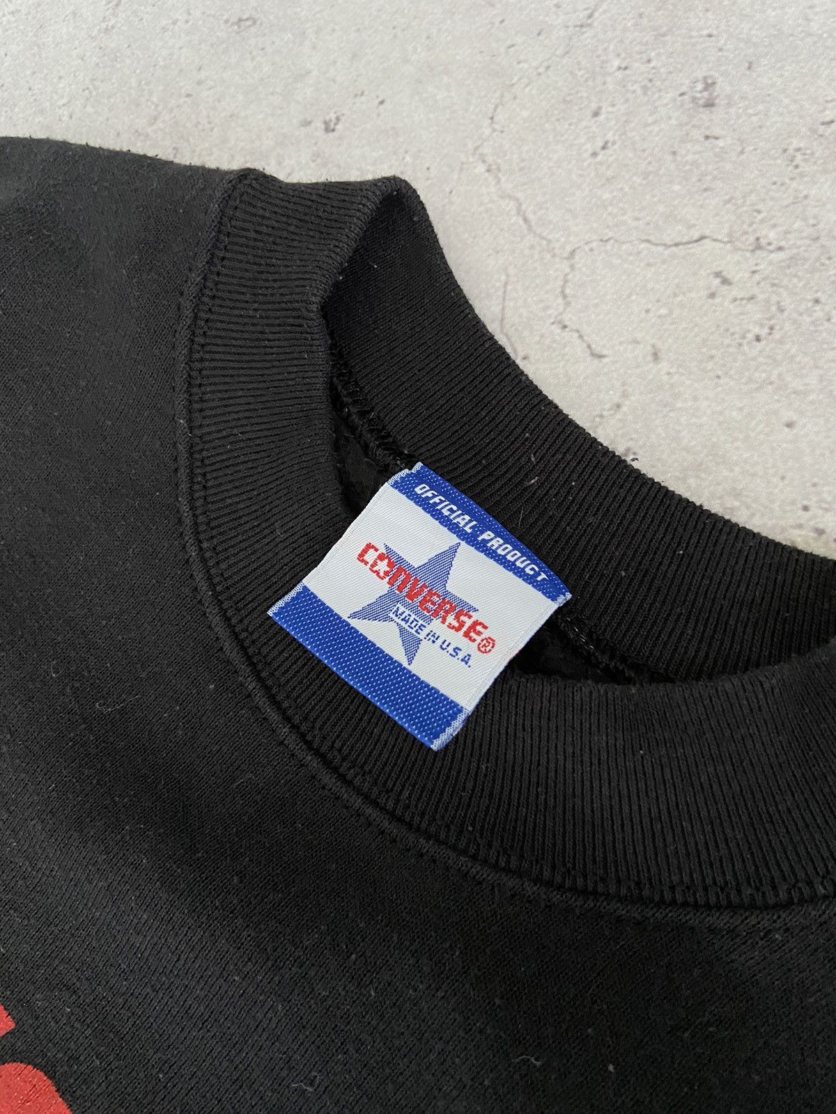Converse × Vintage Vintage 80's CONVERSE OFFICIAL PRODUCT Sweatshirt Size US M / EU 48-50 / 2 - 4 Thumbnail