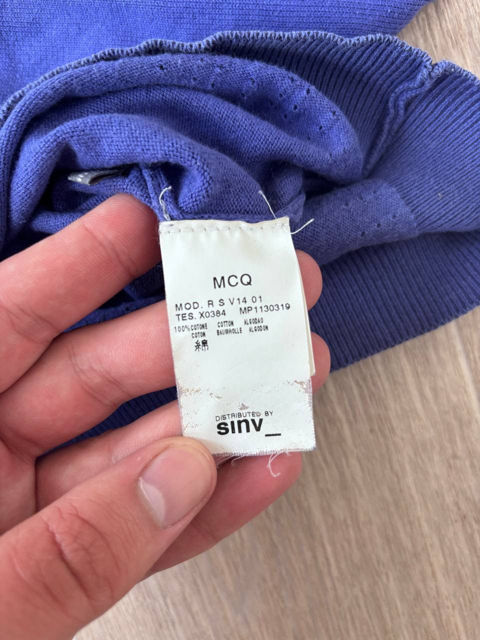 Alexander McQueen × Designer Alexander mcquen sweater rare 90s Size US M / EU 48-50 / 2 - 5 Thumbnail