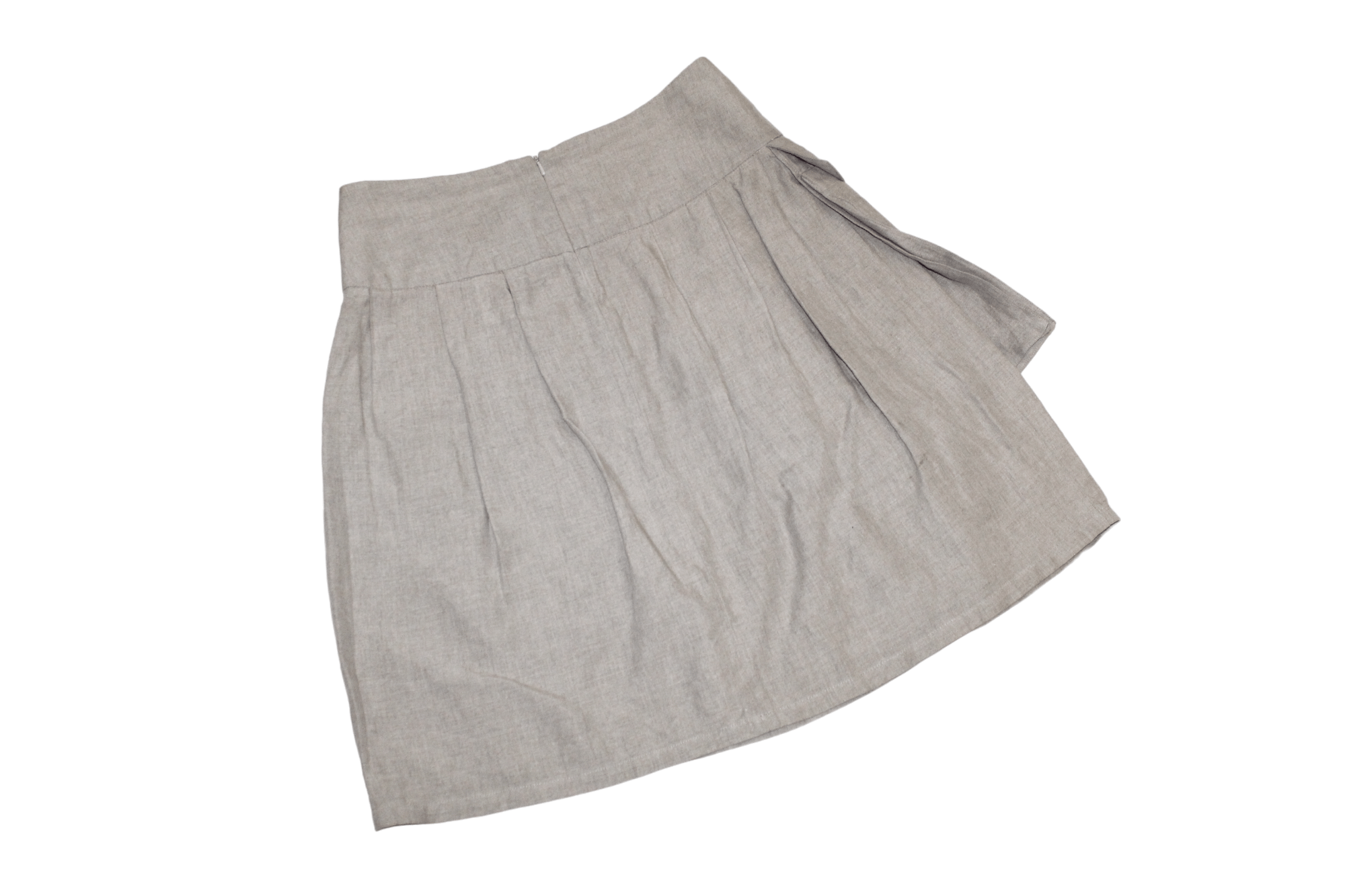 Ivan Grundahl Ivan Grundahl Linen Pleated Cargo Patch Pockets Skirt Size 32" / US 10 / IT 46 - 4 Thumbnail