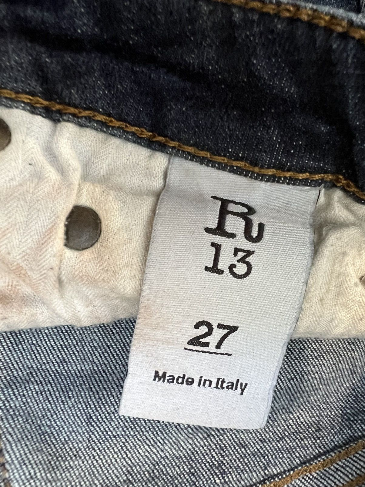 R13 Womens R13 Alison Skinny Jeans Size 27" / US 4 / IT 40 - 3 Thumbnail
