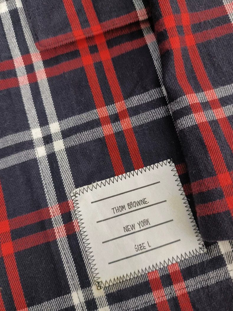 Thom Browne Thom Browne size1 Red plaid suit jacket Size 34R - 5 Thumbnail