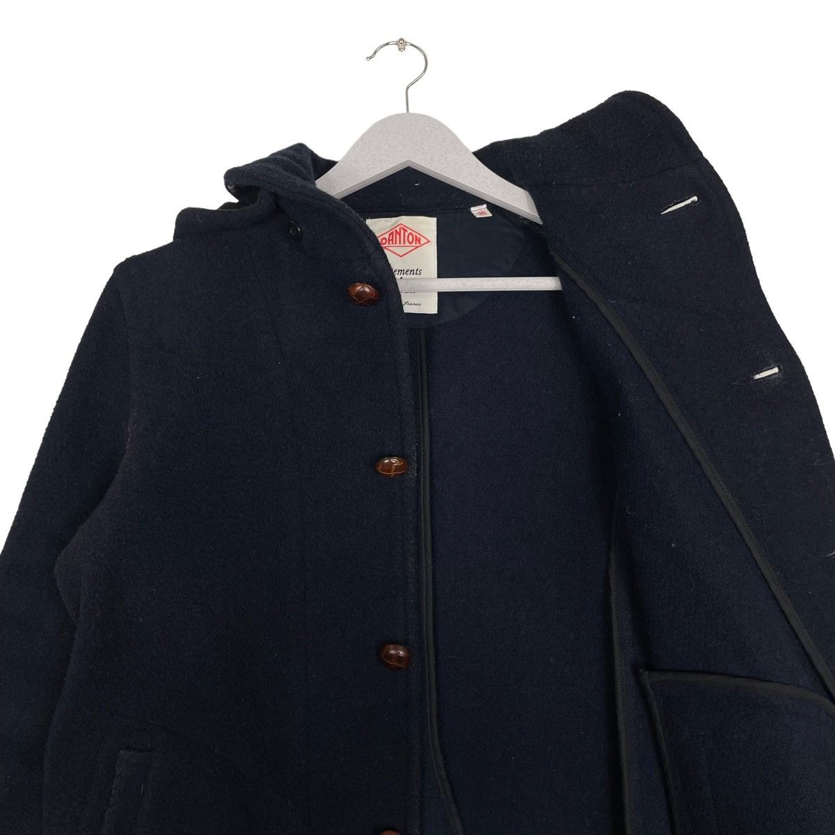 Danton × Japanese Brand 💥DANTON WOOL HOODIE LONG JACKET Size US M / EU 48-50 / 2 - 10 Thumbnail