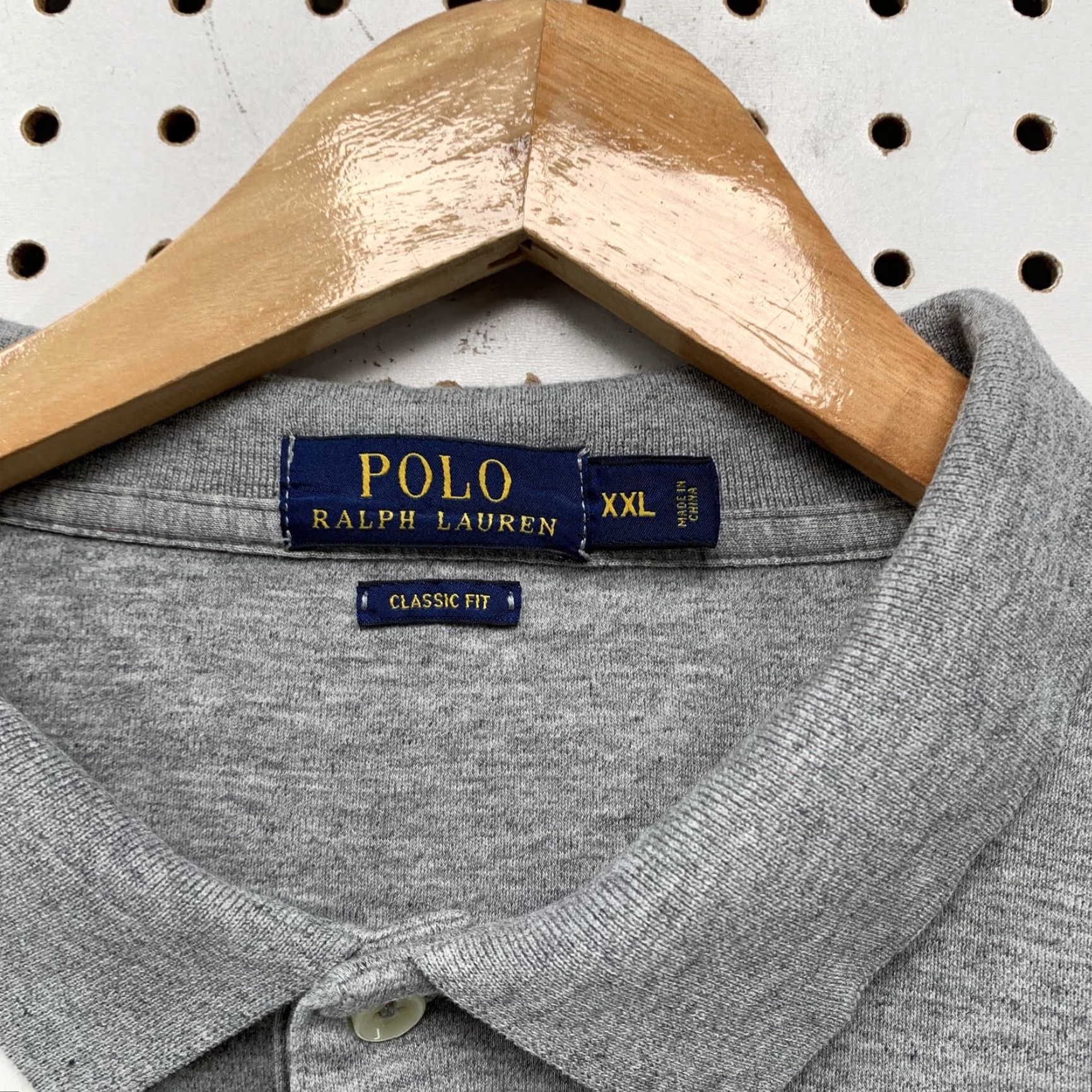Polo Ralph Lauren VINTAGE Polo Ralph Lauren Polo Shirt Mens 2XL Short Sleeve Gray Preppy Pony Mens Size US XXL / EU 58 / 5 - 5 Thumbnail