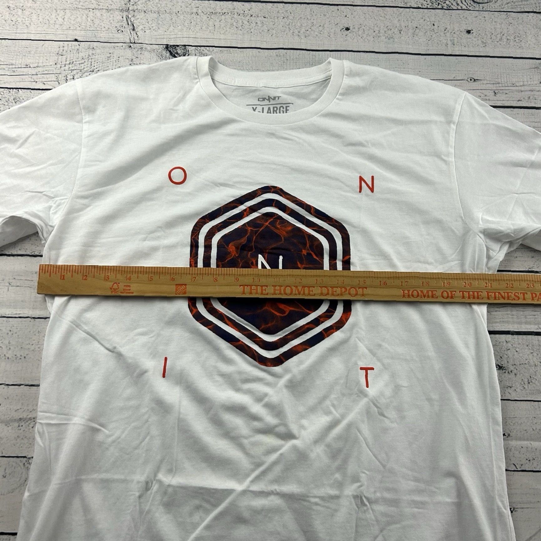Vintage ONNIT T-Shirt Short Sleeve Men XL White Shirt Mens XL White ONNIT T-Shirt Short Sleeve Mens XL White Size US XL / EU 56 / 4 - 4 Thumbnail