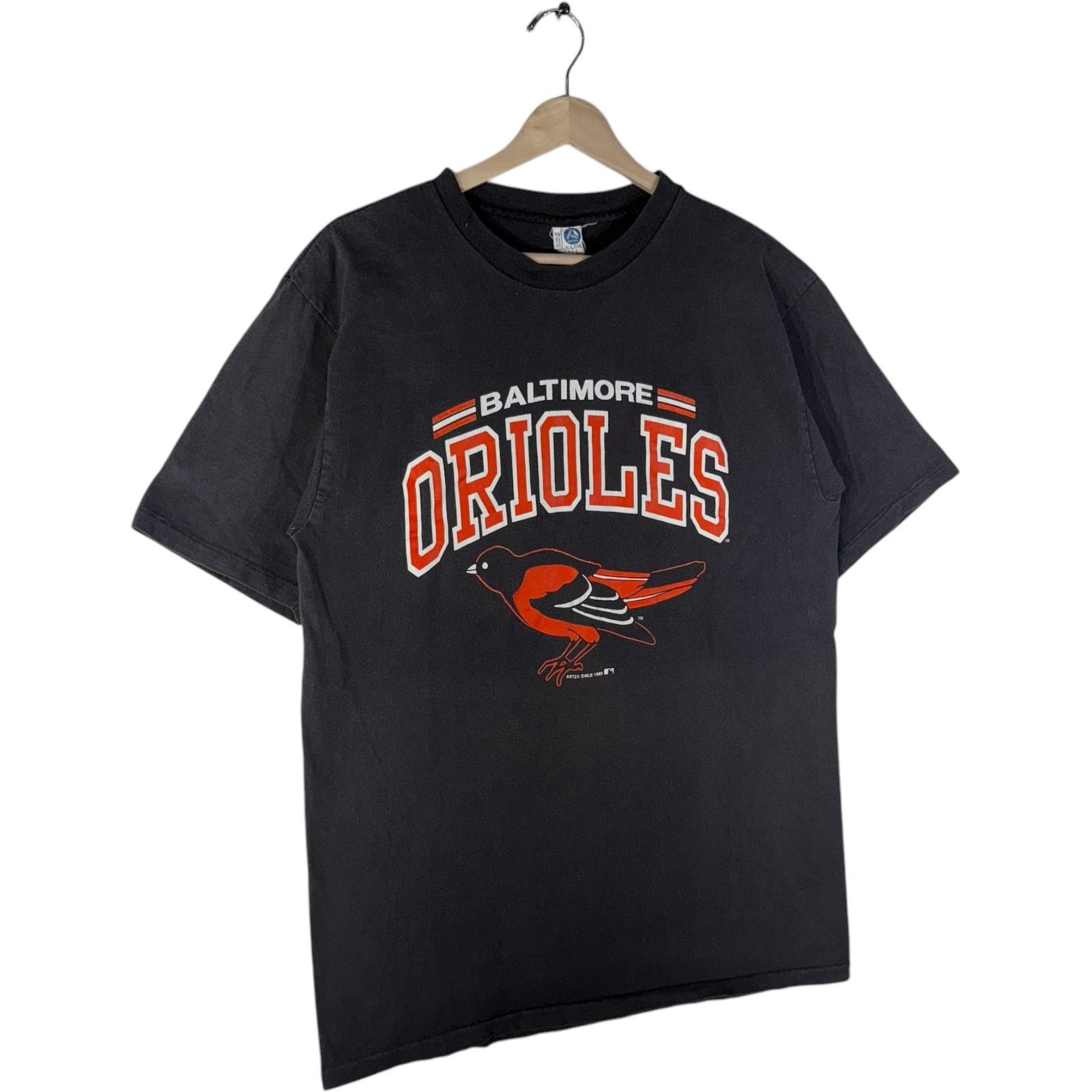 Vintage Vintage Baltimore Orioles Logo Tee Large Size US L / EU 52-54 / 3 - 4 Thumbnail