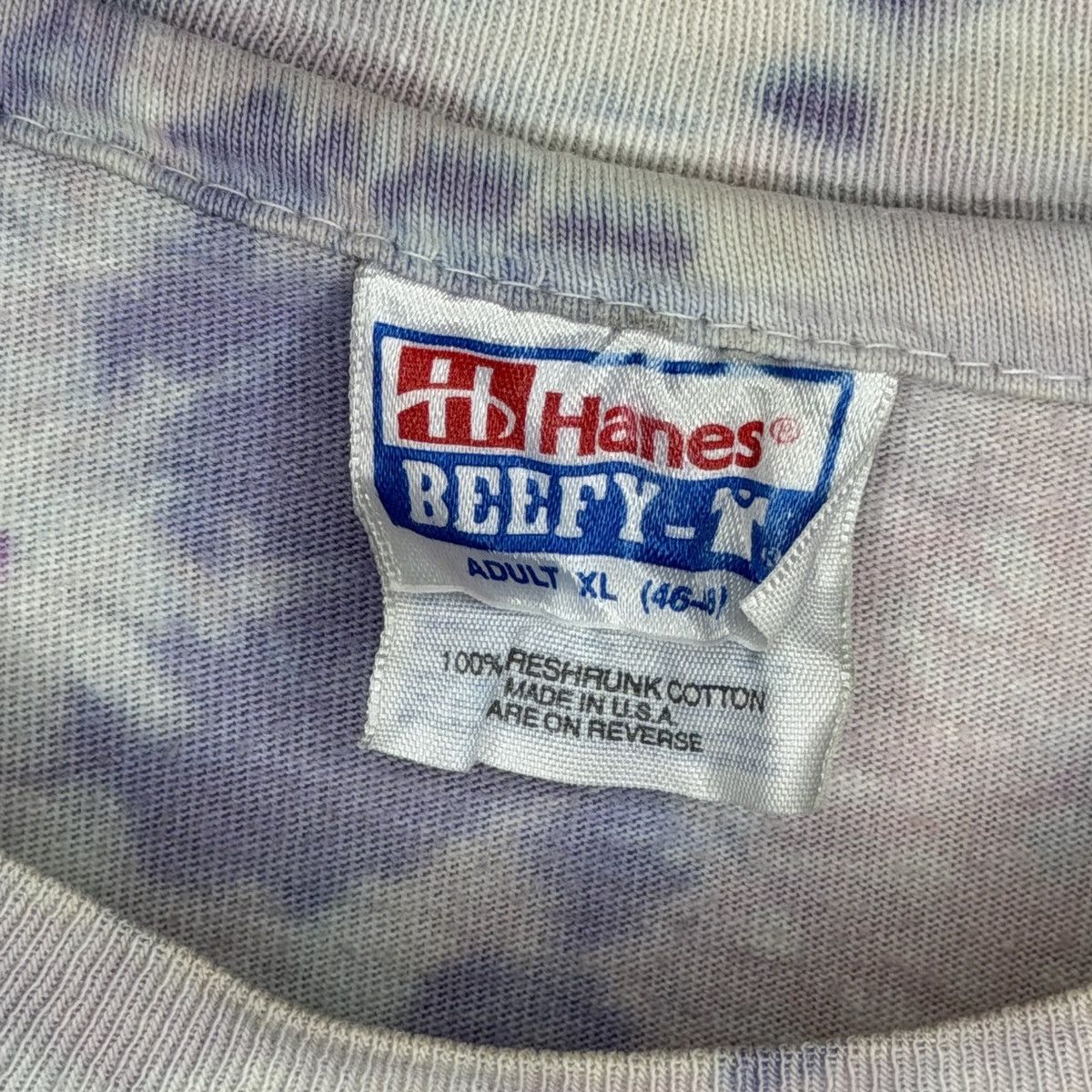 Vintage Vintage Hanes Kokopelli Tie Dye Tshirt Single Stitch 90s Size US XL / EU 56 / 4 - 6 Thumbnail