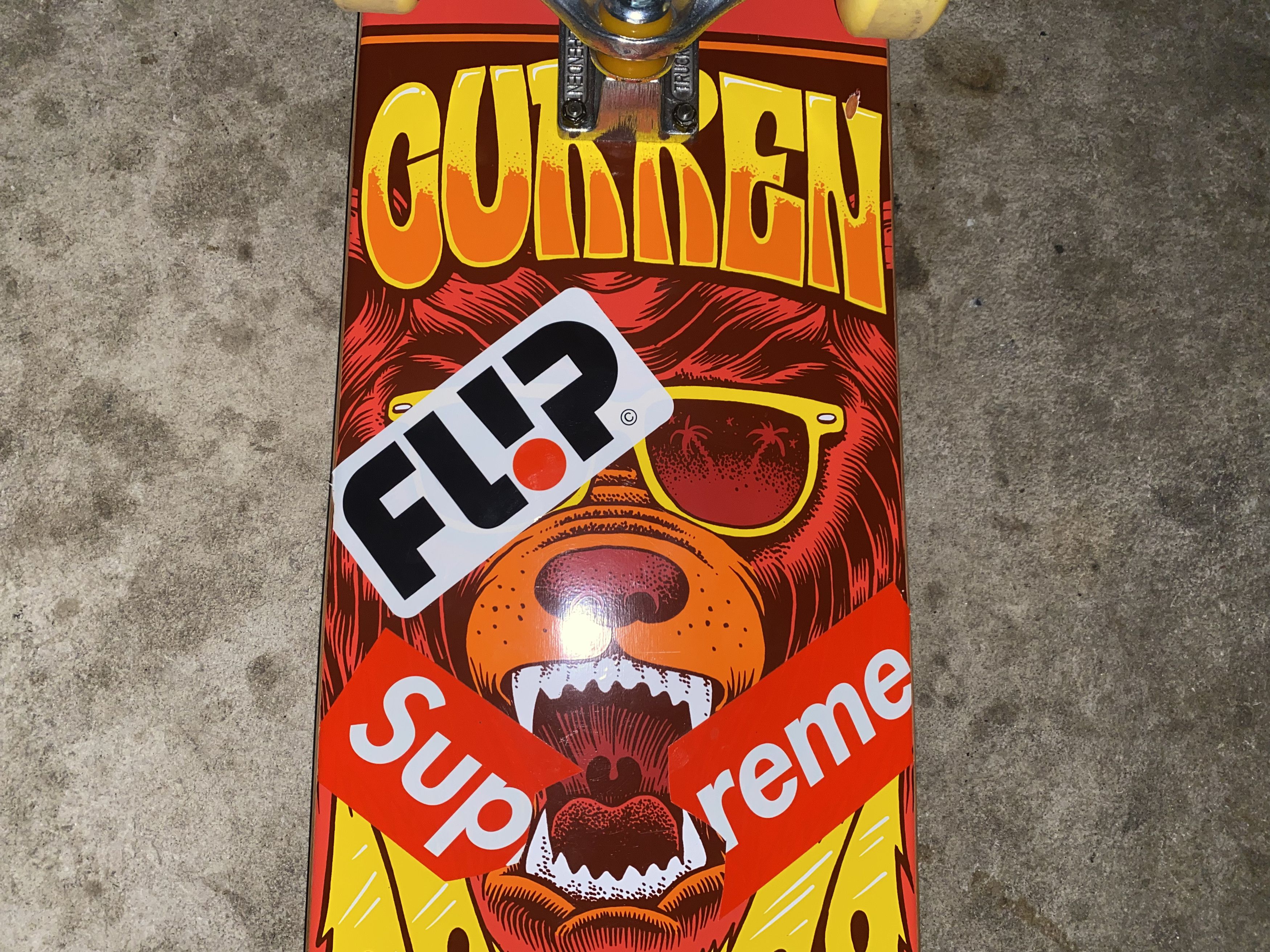 Flip Skateboards Curren Caples Deck Supreme VANS Bones Blind