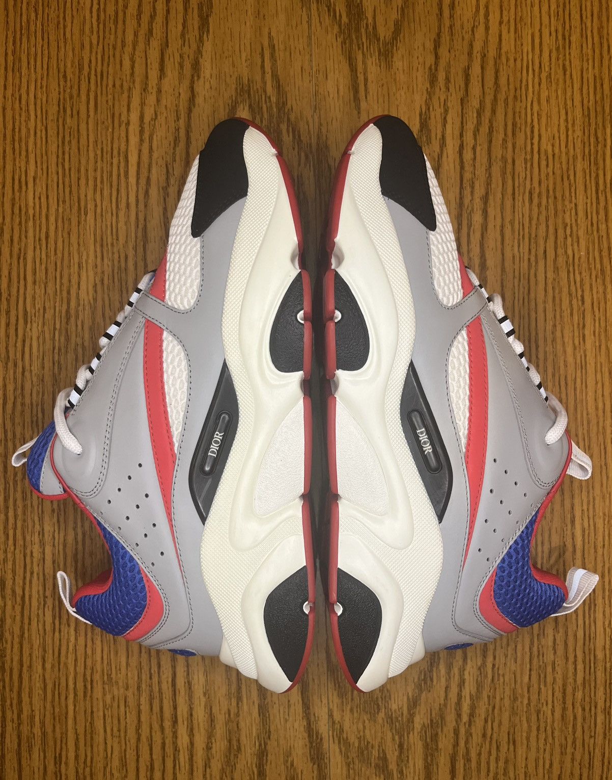 Dior Dior B22 Sneaker (Red/Blue) Size US 7 / EU 40 - 3 Thumbnail
