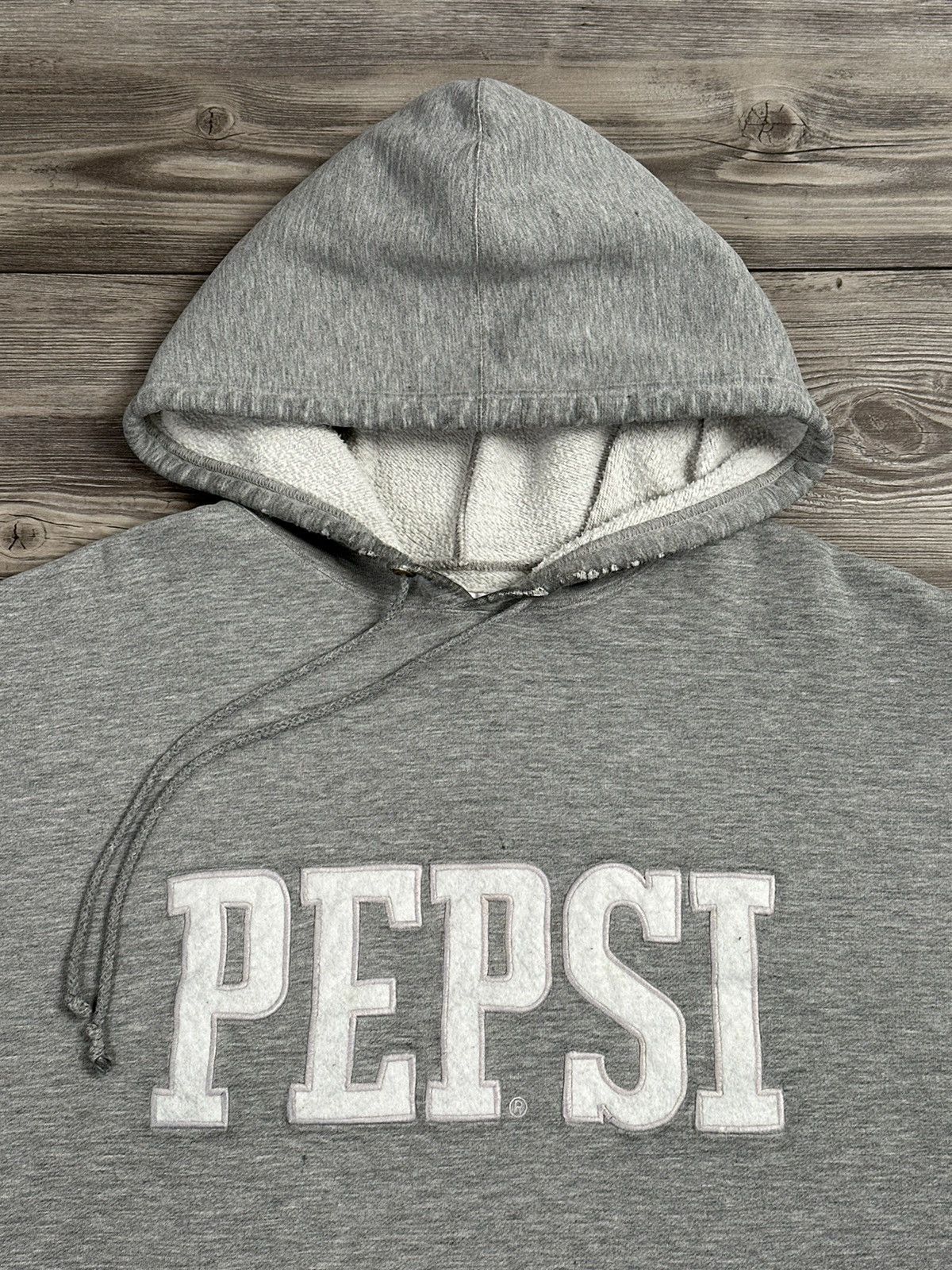 Pepsi × Vintage Vintage 90’s Thrashed Pepsi Hoodie Size US XL / EU 56 / 4 - 2 Thumbnail
