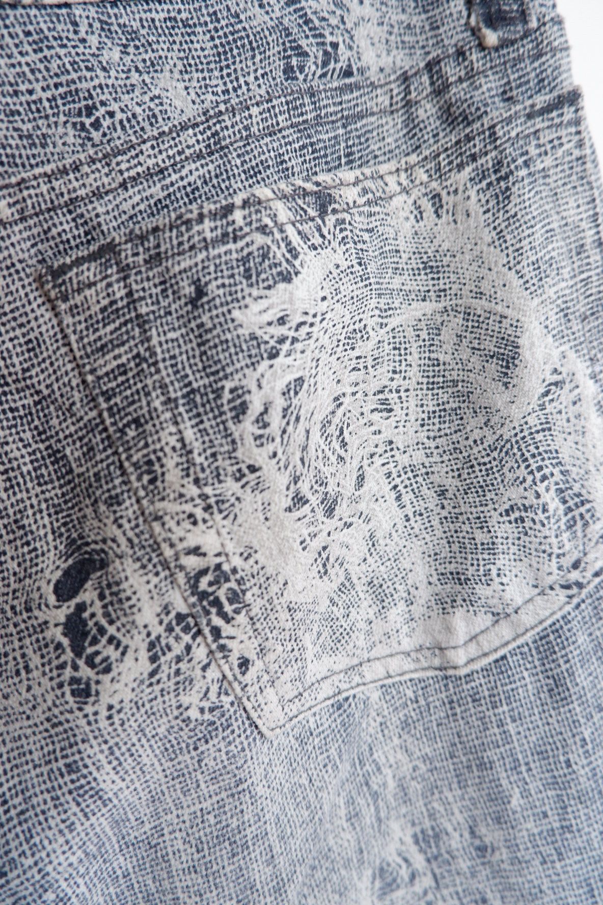 Just Cavalli Vintage Roberto Cavalli Printed Jeans Size 31" - 6 Thumbnail