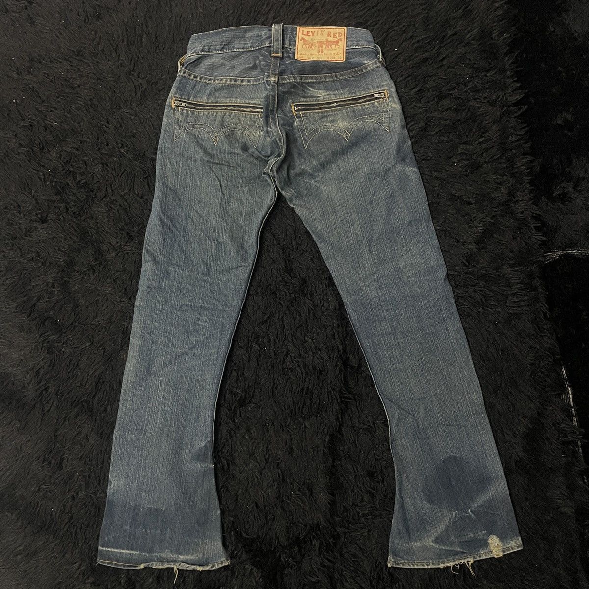 Levi's Levi's Red by Rikke Korff Flared Denim Size US 30 / EU 46 - 2 Thumbnail