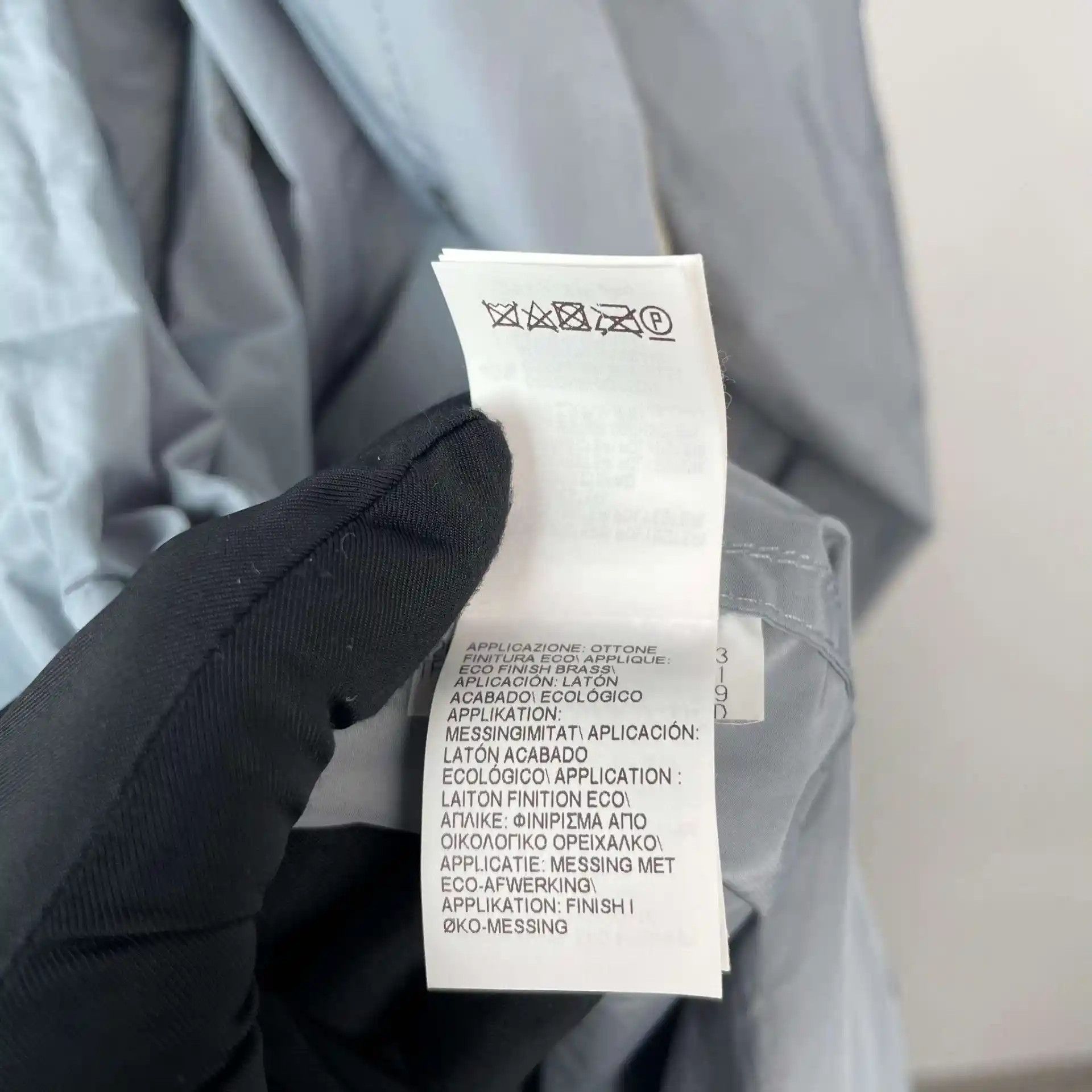 Brunello Cucinelli BC blue shell jacket Size US S / EU 44-46 / 1 - 7 Thumbnail