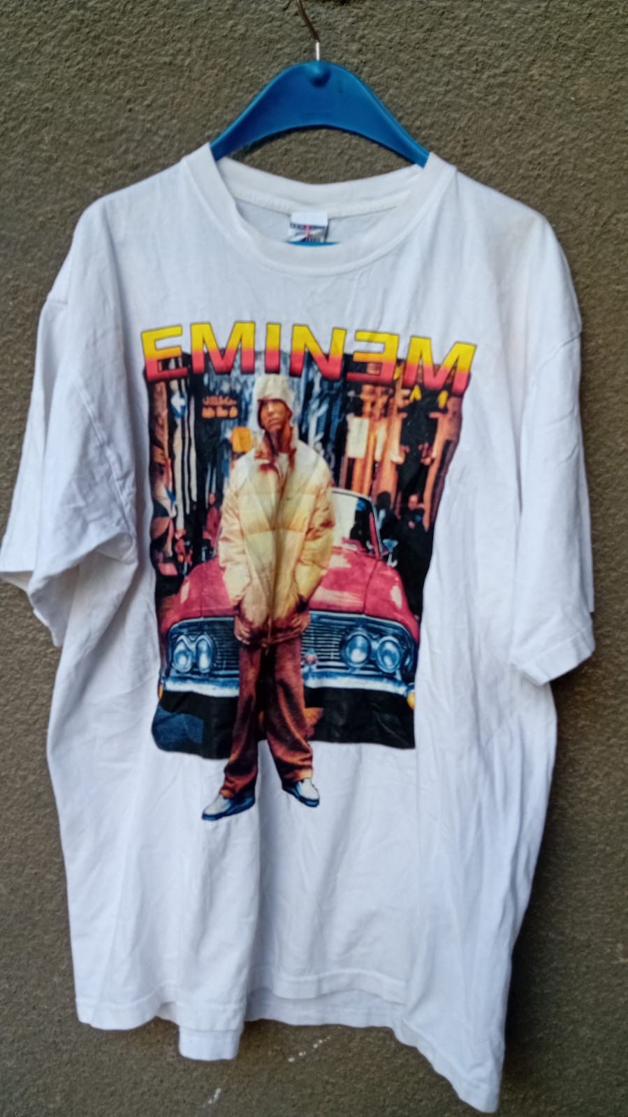 Eminem × Jerzees × Vintage Eminem The Marshall Mathers LP Vintage Rap t-shirt Jerzees L Size US L / EU 52-54 / 3 - 1 Thumbnail