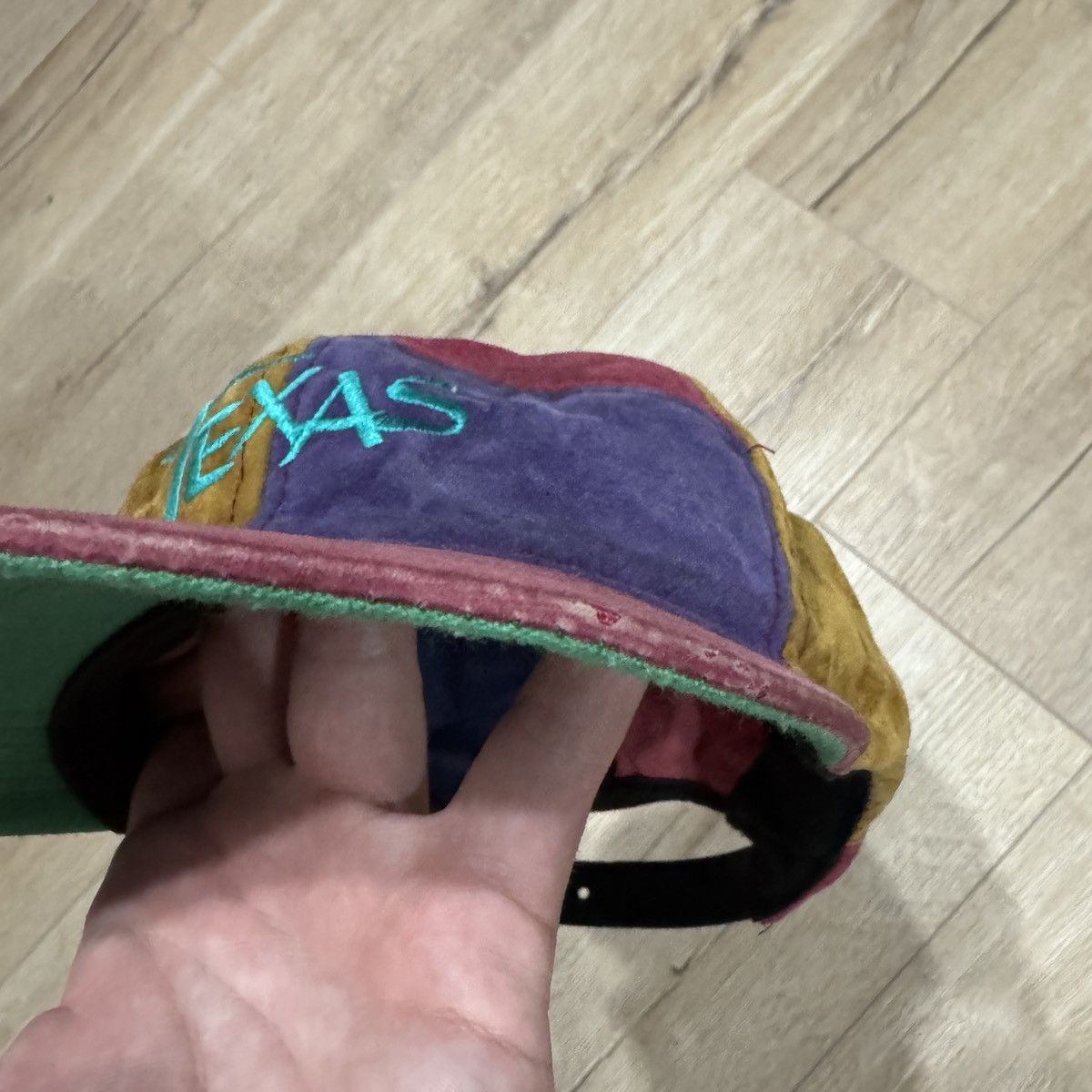 Vintage Texas 1990’s Corduroy Snapback Cap Vintage Size ONE SIZE - 8 Thumbnail