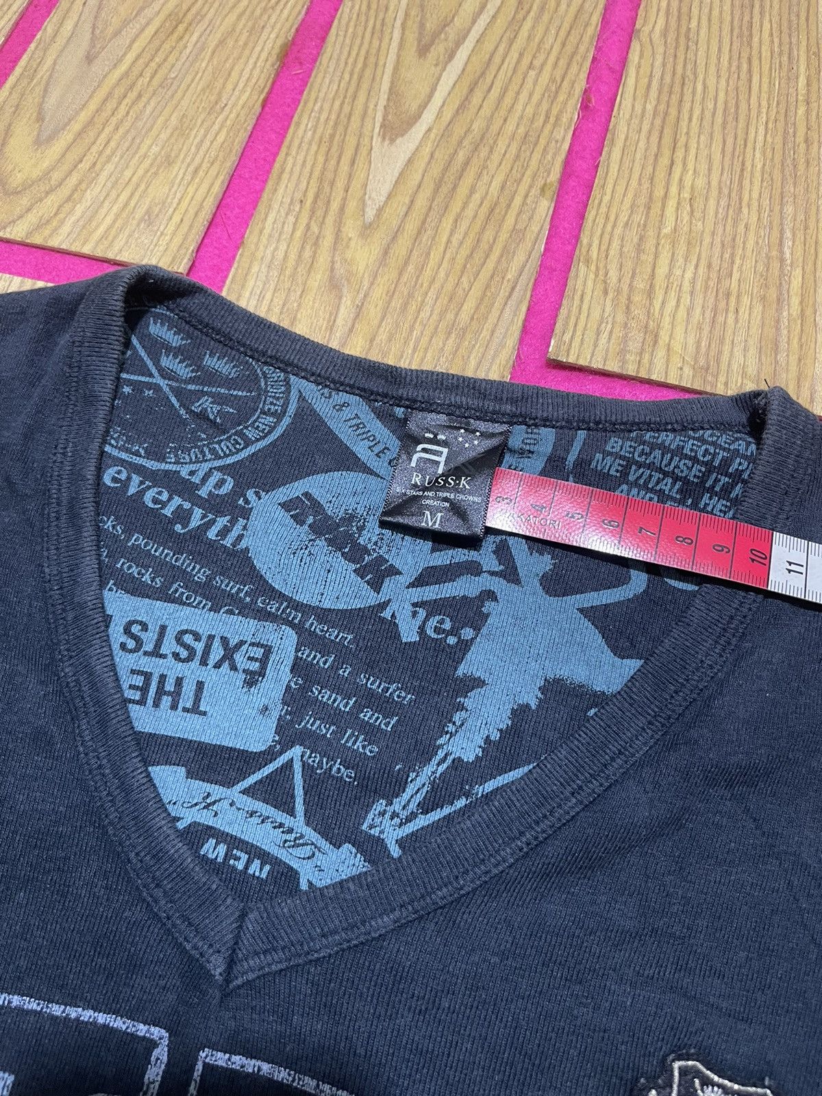 If Six Was Nine Y2K RUSS•K long sleeve tshirt Size US M / EU 48-50 / 2 - 6 Thumbnail