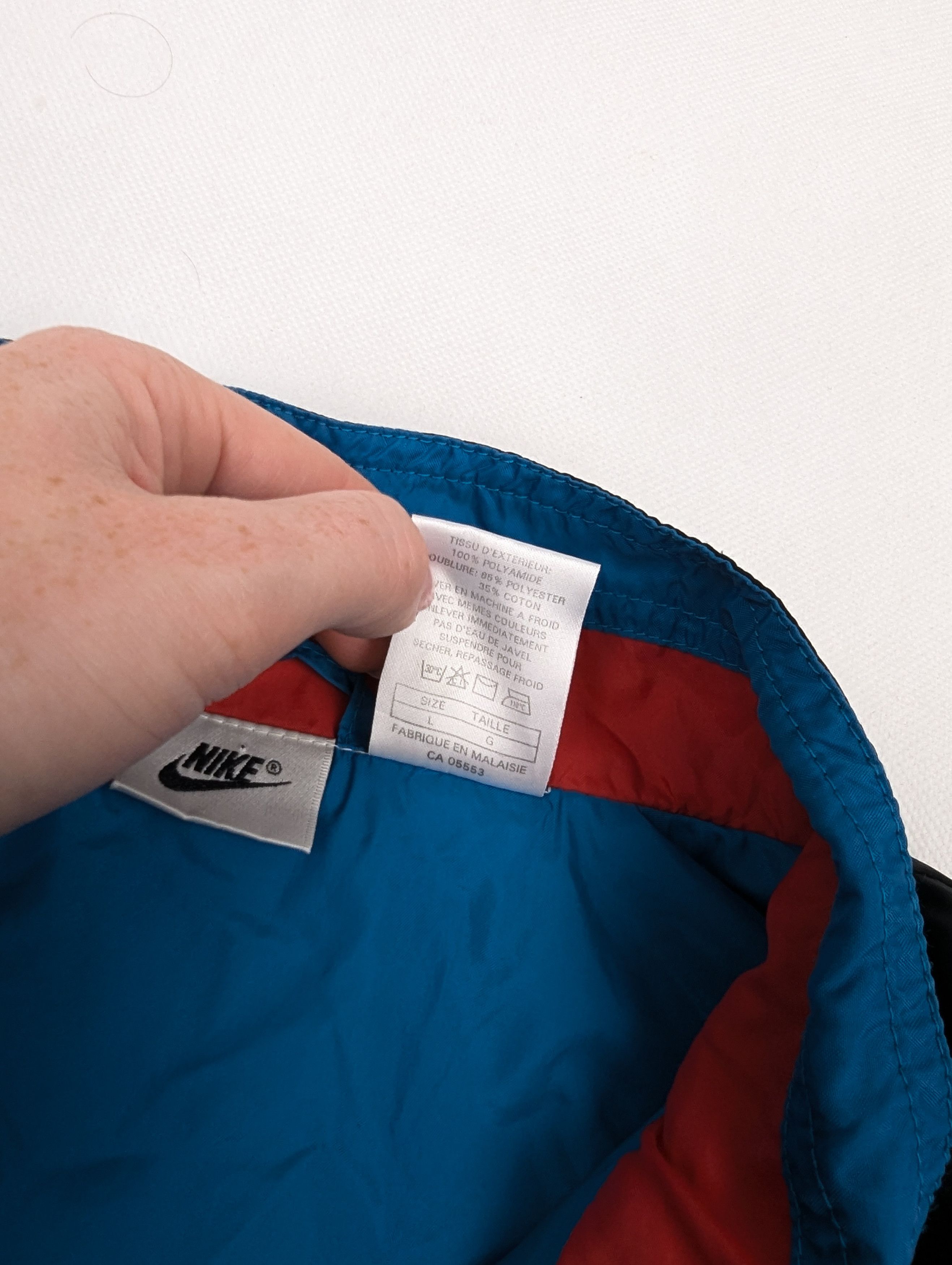 Nike × Vintage Nike vintage nylon jacket swoosh L Size US L / EU 52-54 / 3 - 5 Thumbnail