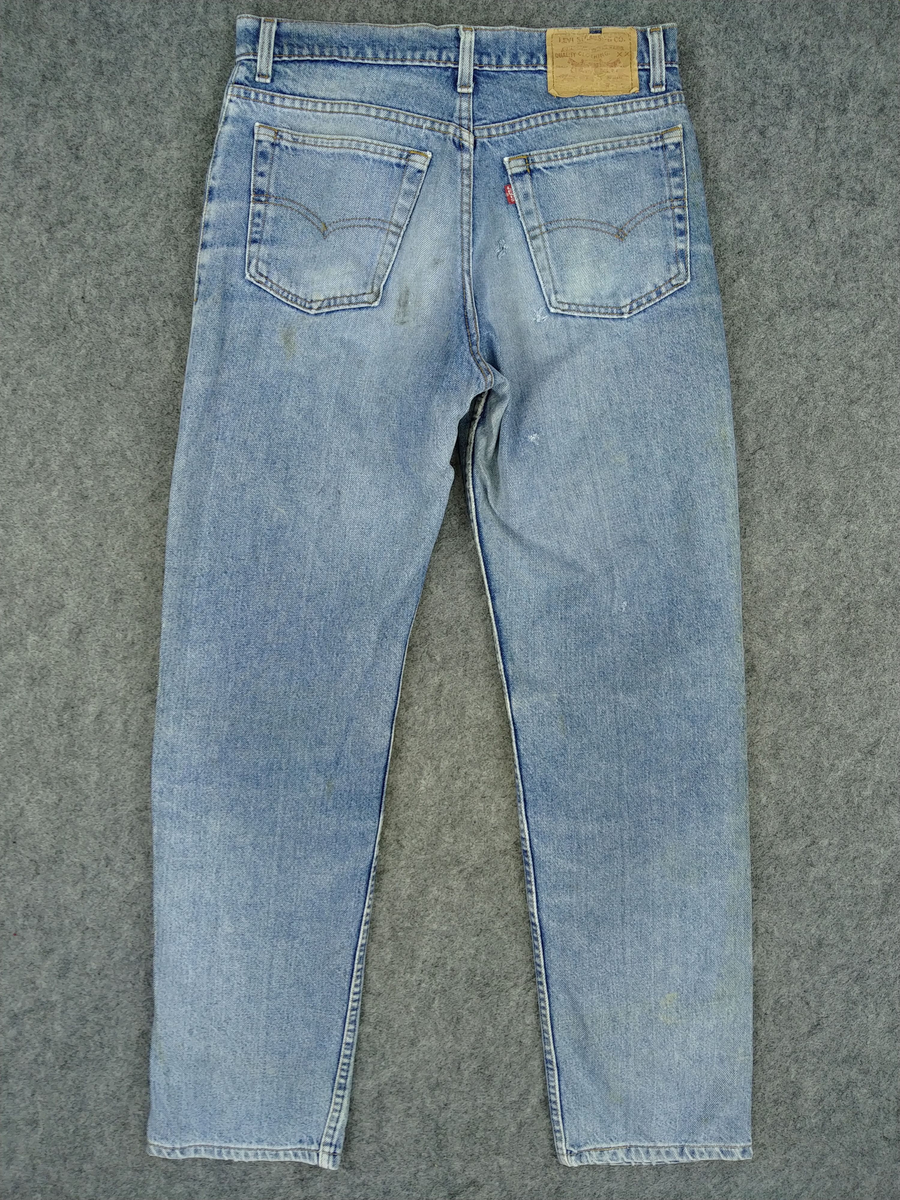 Levi's 90s Faded Blue Vintage Levi's 510 USA 31x30 Denim -JN1029 Size US 31 - 2 Thumbnail