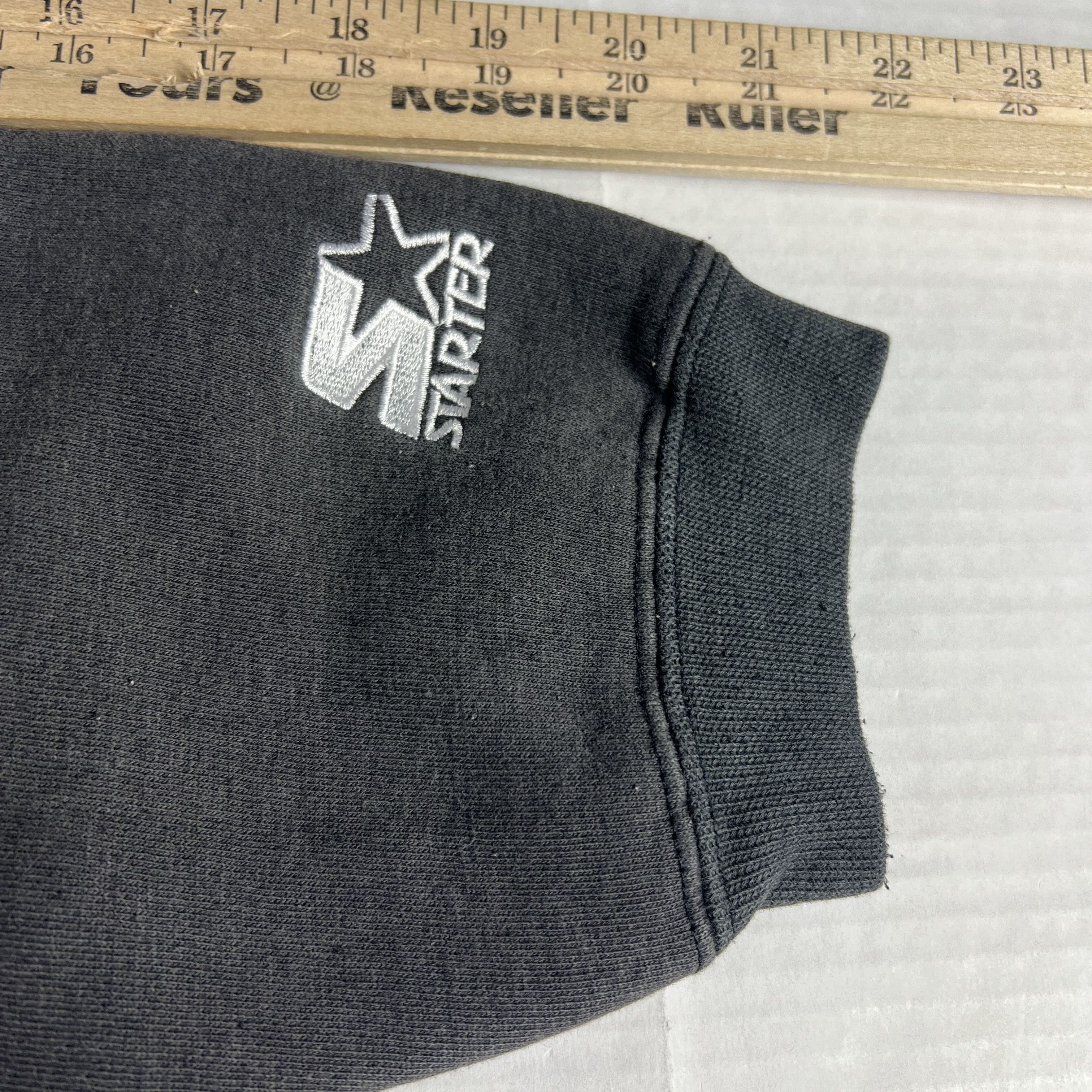 NHL × Starter × Vintage VTG Starter NHL Pittsburgh Penguins Sweater Faded Crewneck Size US M / EU 48-50 / 2 - 8 Thumbnail