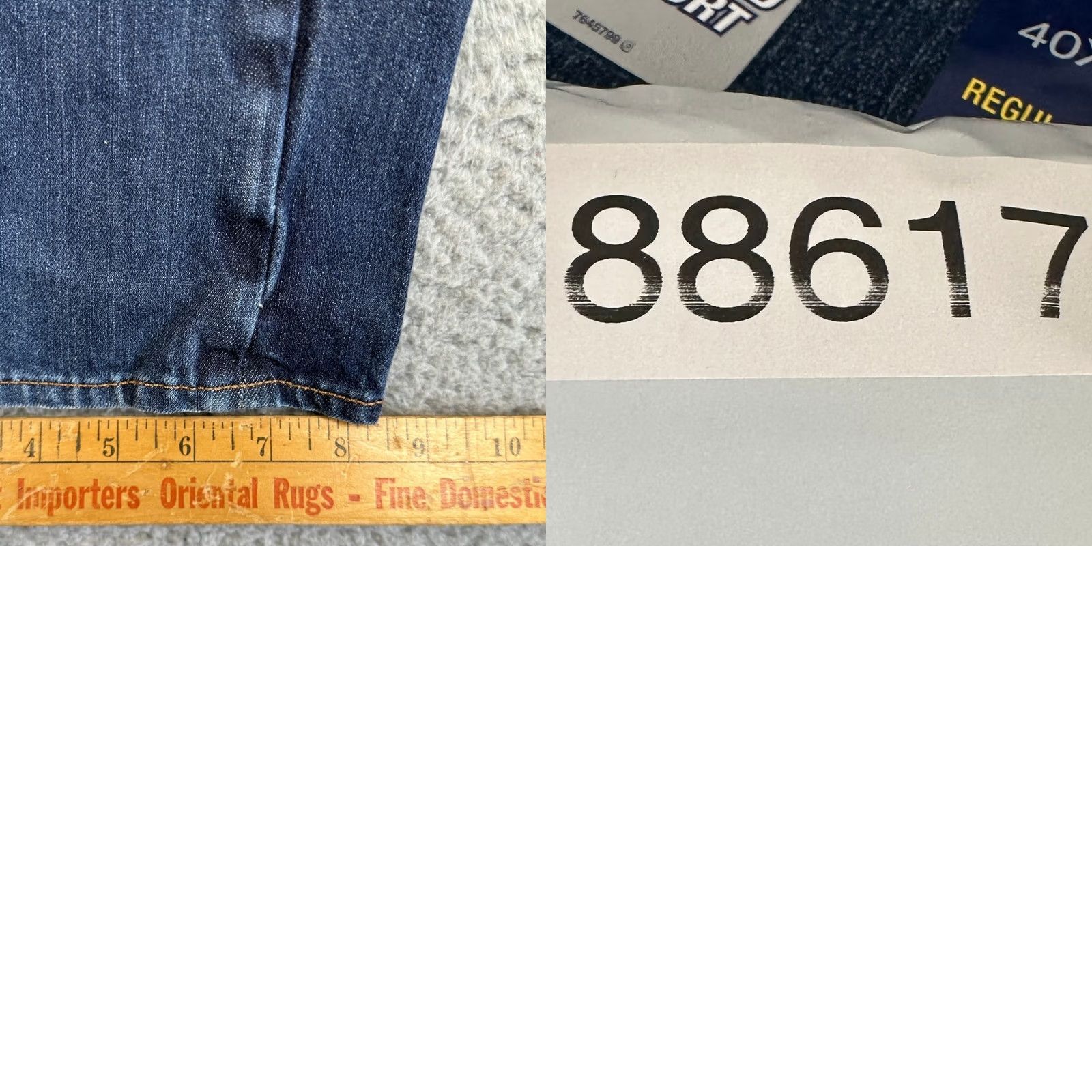 Levi's Levi's 541 Athletic Taper Jeans Mens 40x30 Blue Medium Wash 5-Pocket Denim Stretch EUC Size US 40 / EU 56 - 8 Thumbnail