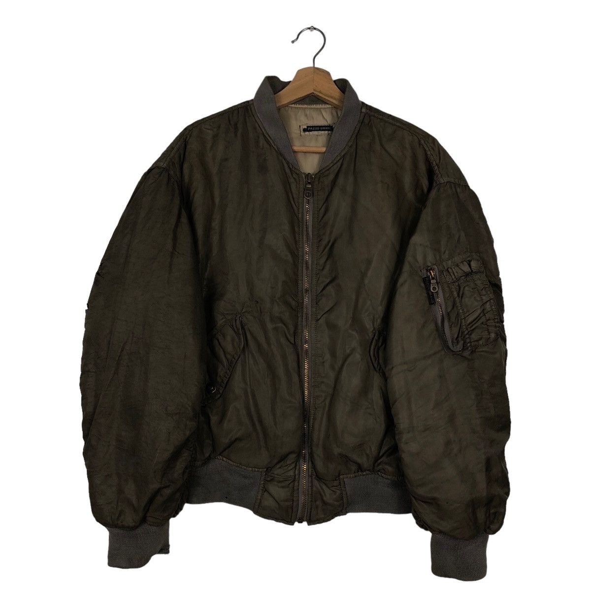 Japanese Brand 🔥90’s Riot Riot Vintage Bomber Jacket Pazzo Japan Made Size US M / EU 48-50 / 2 - 1 Thumbnail