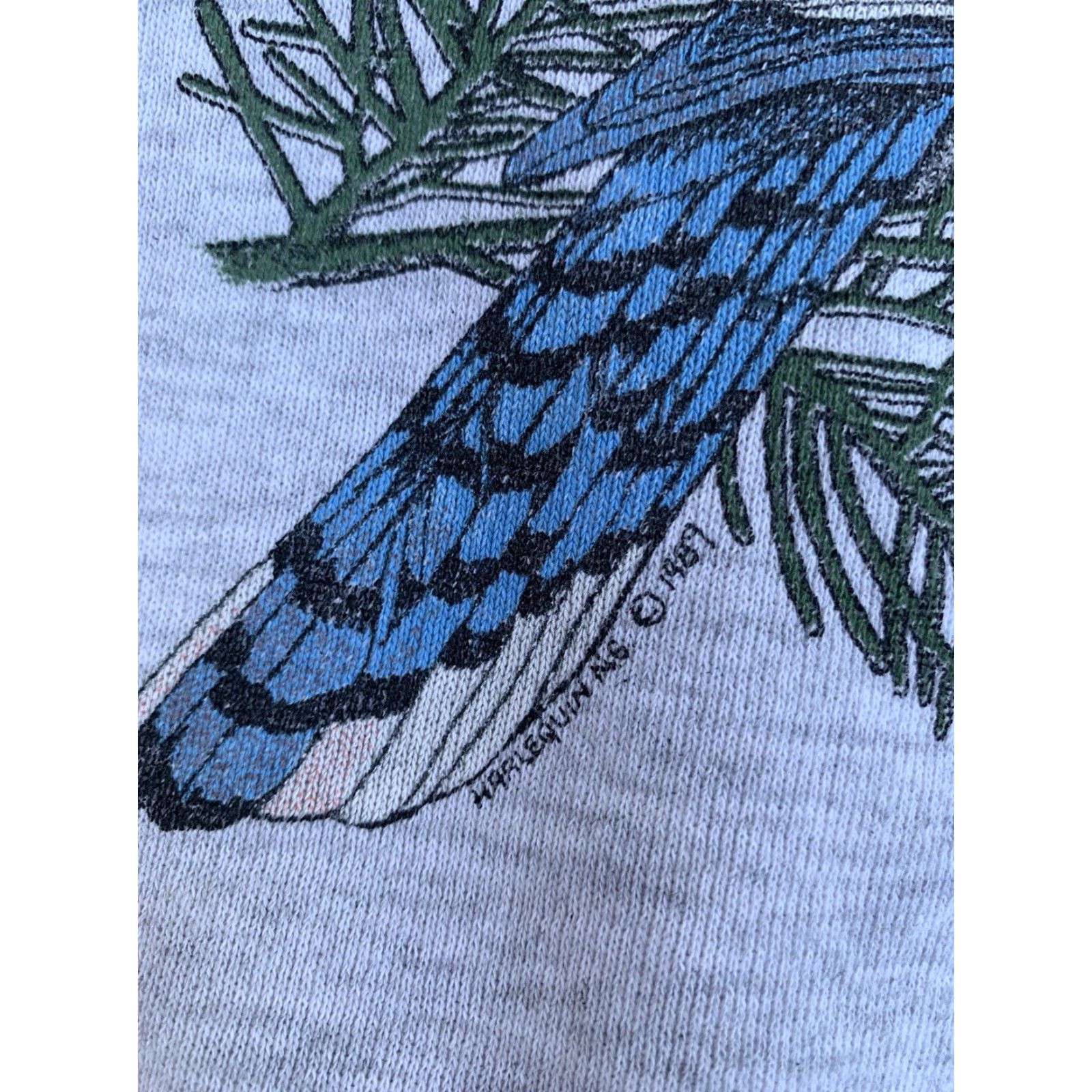 Vintage Vintage Cabela’s World’s Foremost Outfitter Sidney Nebraska Graphic Sweatshirt Long Sleeve Pullover Men L Gray Birds Nature 1989 Vintage Cats? Size US L / EU 52-54 / 3 - 4 Thumbnail