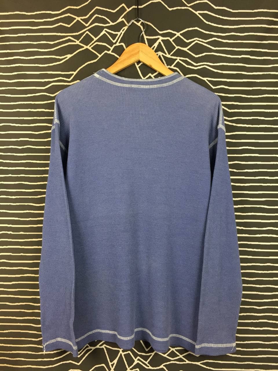 Japanese Brand Kearney House Waffle Knit Thermal Long Sleeve Tee Size L Size US L / EU 52-54 / 3 - 6 Thumbnail