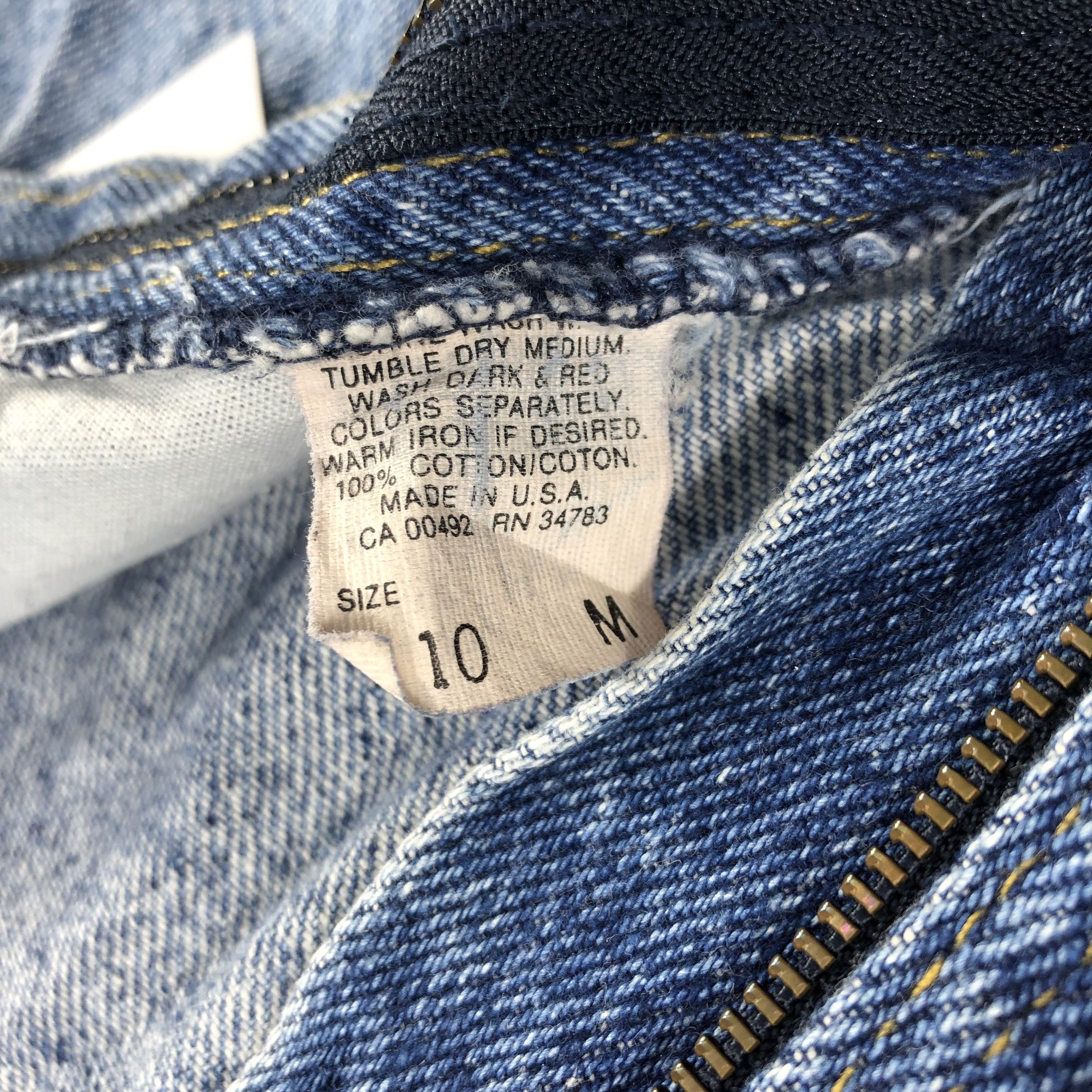 Lee Vintage Blue Wash Lee Jeans-J2034 Size US 29 - 9 Thumbnail