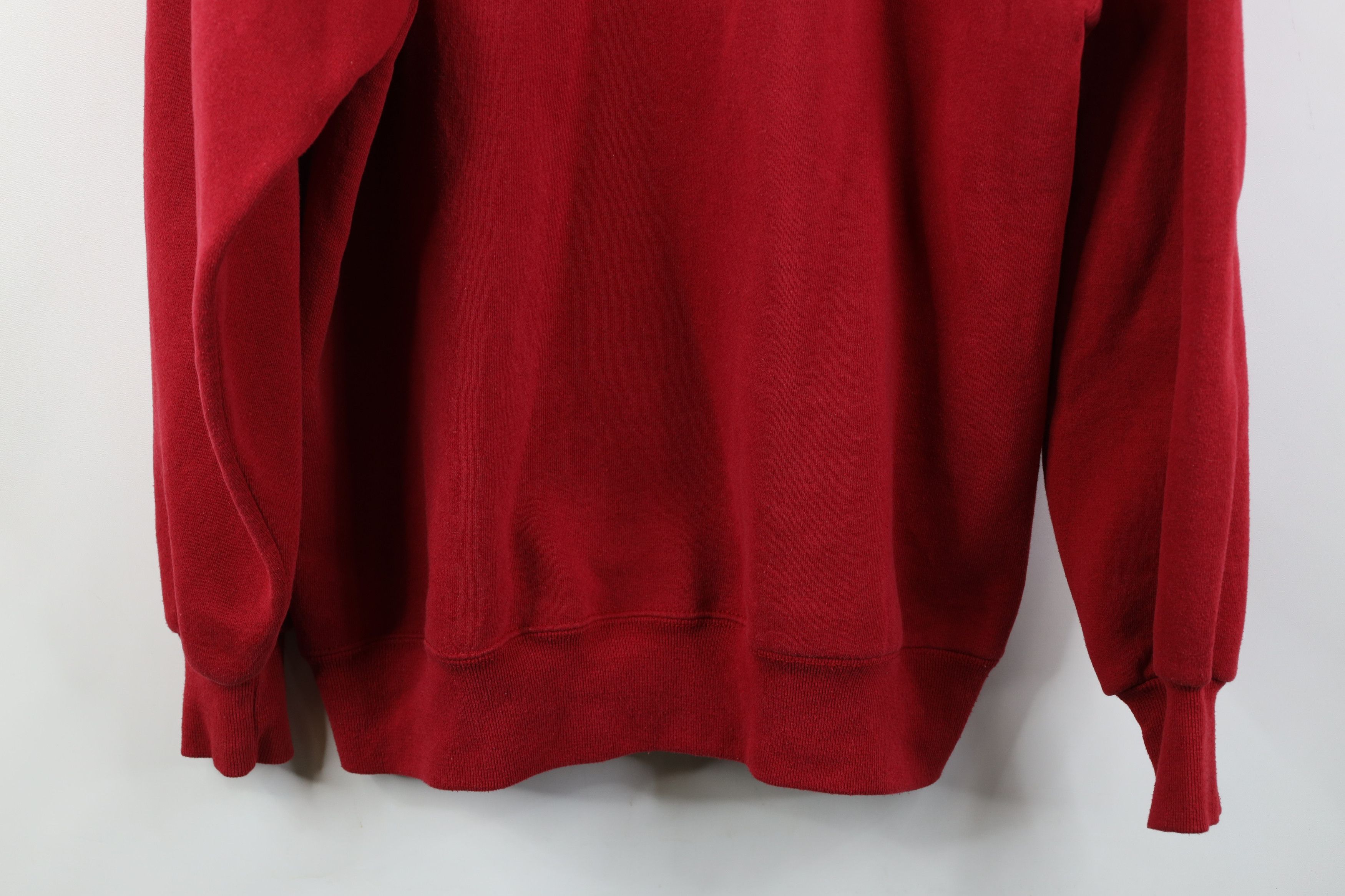 Russell Athletic Vintage 90s Russell Athletic Crewneck Sweatshirt USA Red Size US L / EU 52-54 / 3 - 13 Thumbnail