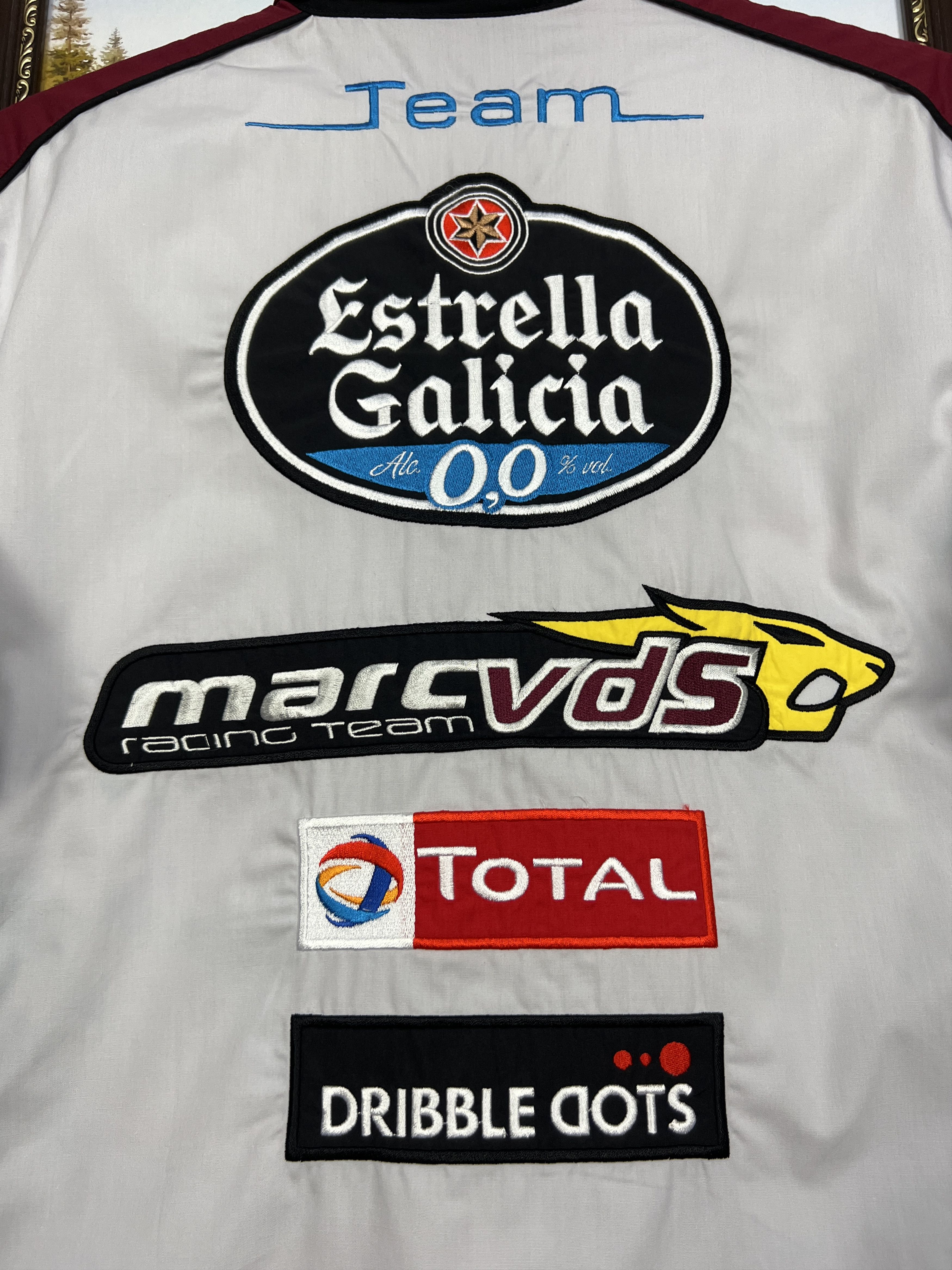 NASCAR Official Marc Vds Moto Racing Team Mens Shirt Polo NASCAR Size US M / EU 48-50 / 2 - 15 Thumbnail
