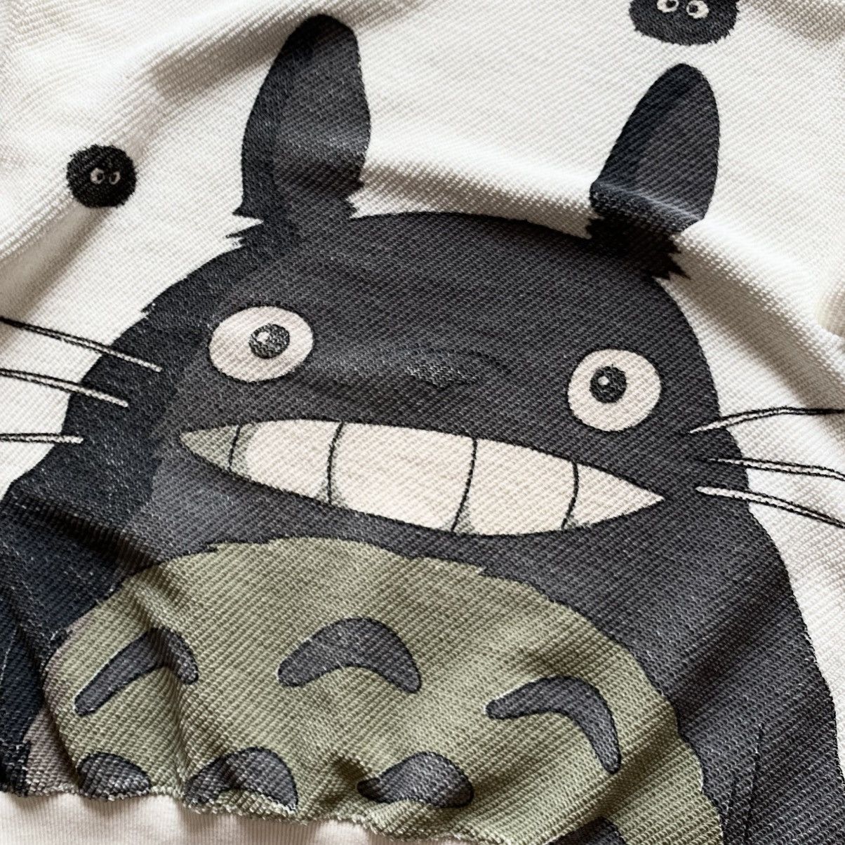 Anime My Neighbor Totoro Big Logo Totoro Sweater Y2K Anime Movie Size US L / EU 52-54 / 3 - 4 Thumbnail