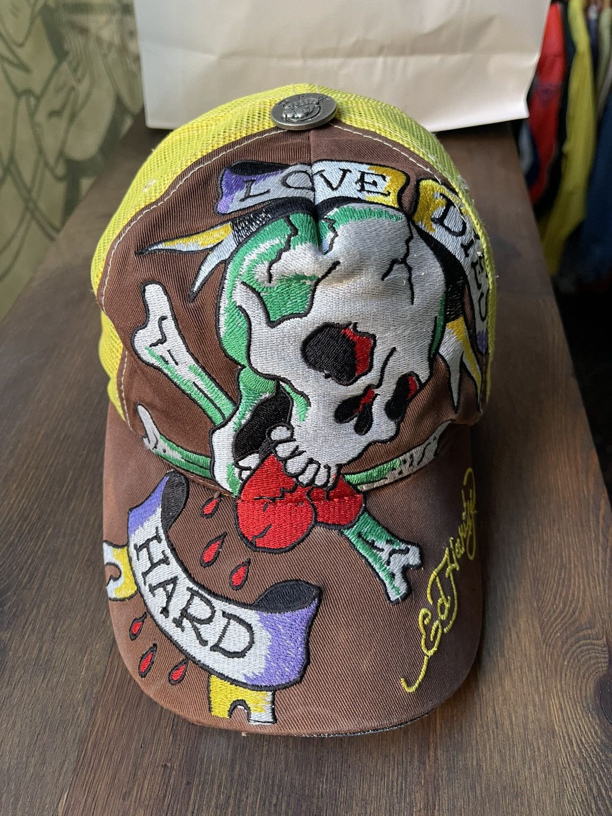 Ed Hardy Ed Hardy Trucker Hat Size ONE SIZE - 2 Thumbnail