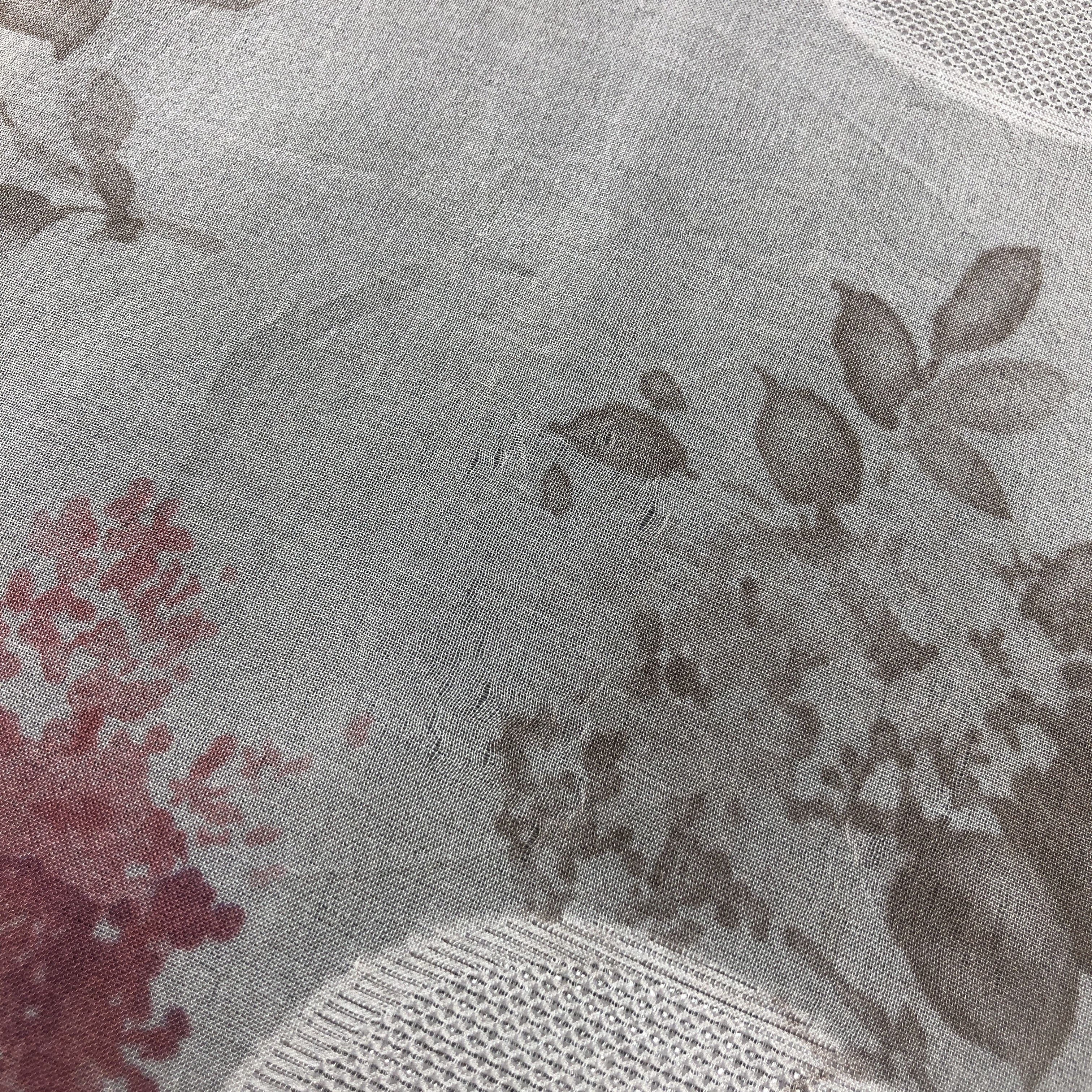 Mila Schon Vintage Mila Schon Floral Silk Scarf M1264 Size ONE SIZE - 9 Thumbnail