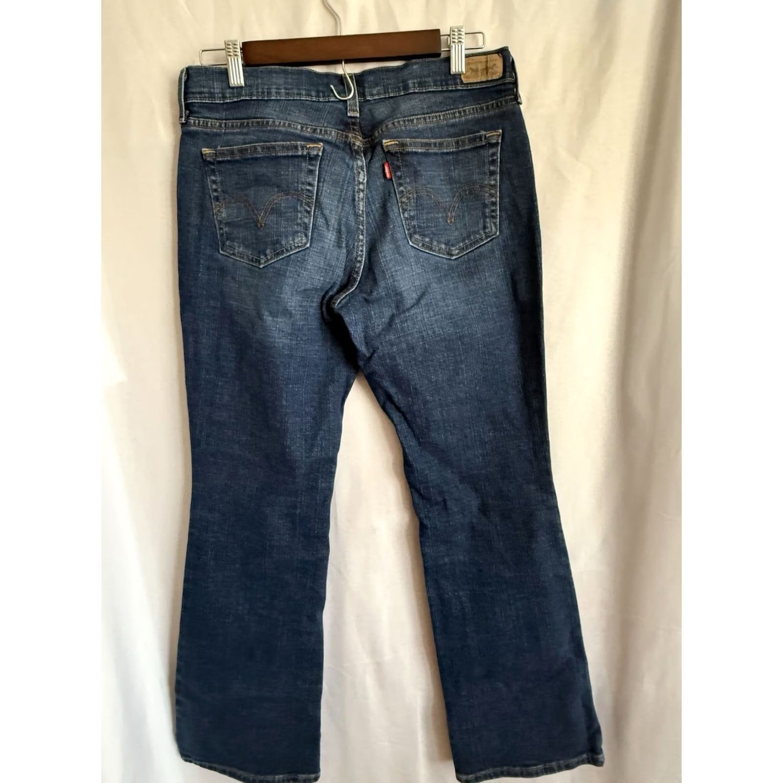 Levi's Levi's Jeans 8 Short Dark Wash Bootcut Womens Regular Levi's 515 Blue Denim Casual Work Weekend Pants Ladies Jeans - 80s? No, not applicable Size 30" / US 8 / IT 44 - 2 Thumbnail