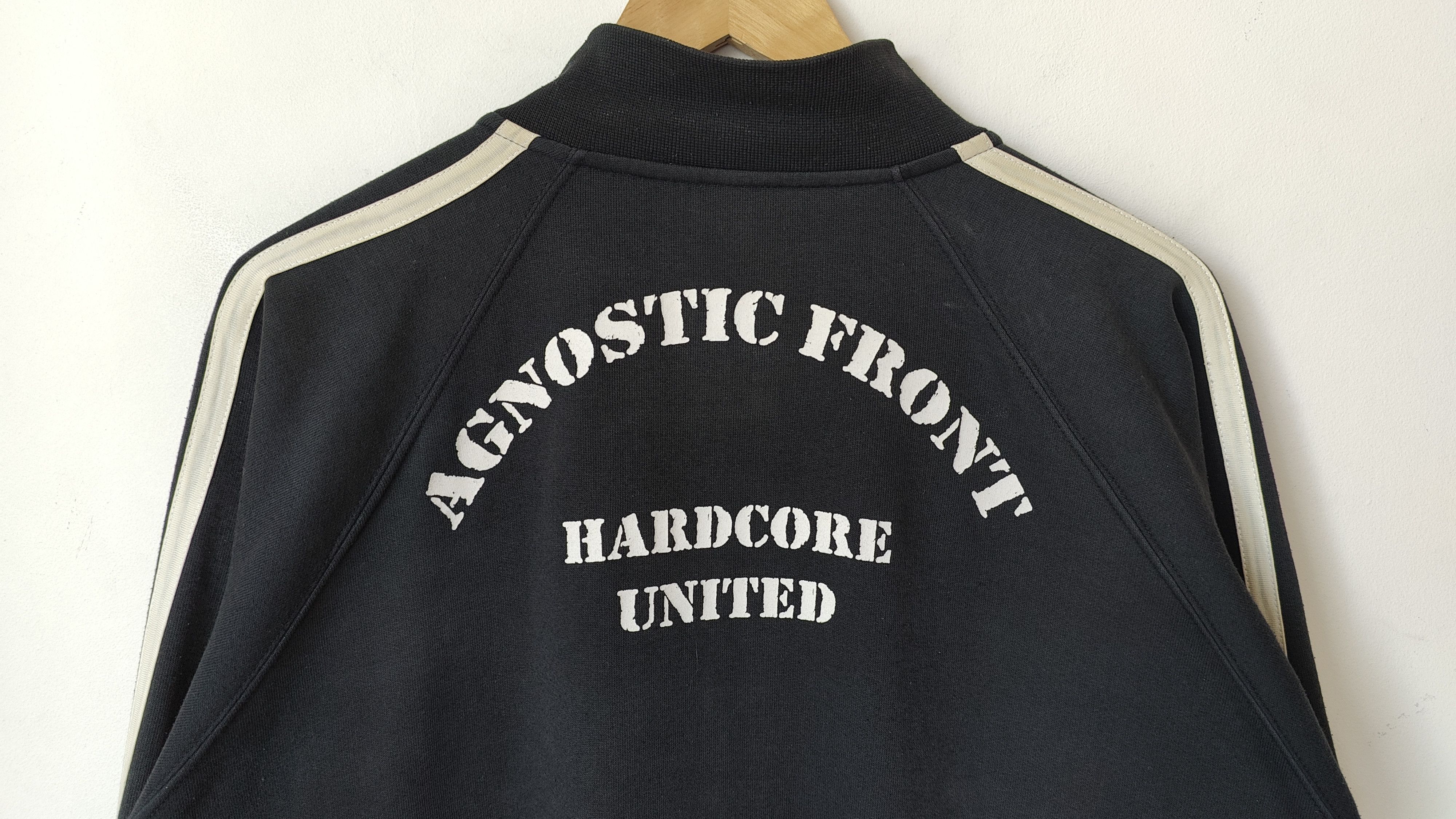 Band Tees Agnostic Front Hardcore United Punk Vintage Y2K Track Top Size US L / EU 52-54 / 3 - 7 Thumbnail