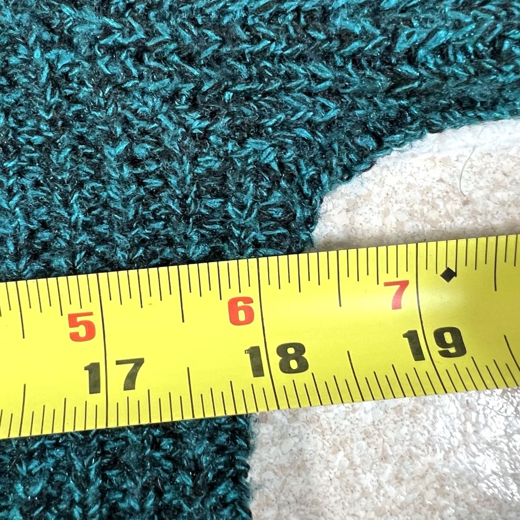 Vintage VINTAGE Spunky Womens 90s V-Neck Knit Aqua Sweater Pullover Size S Size S / US 4 / IT 40 - 5 Thumbnail
