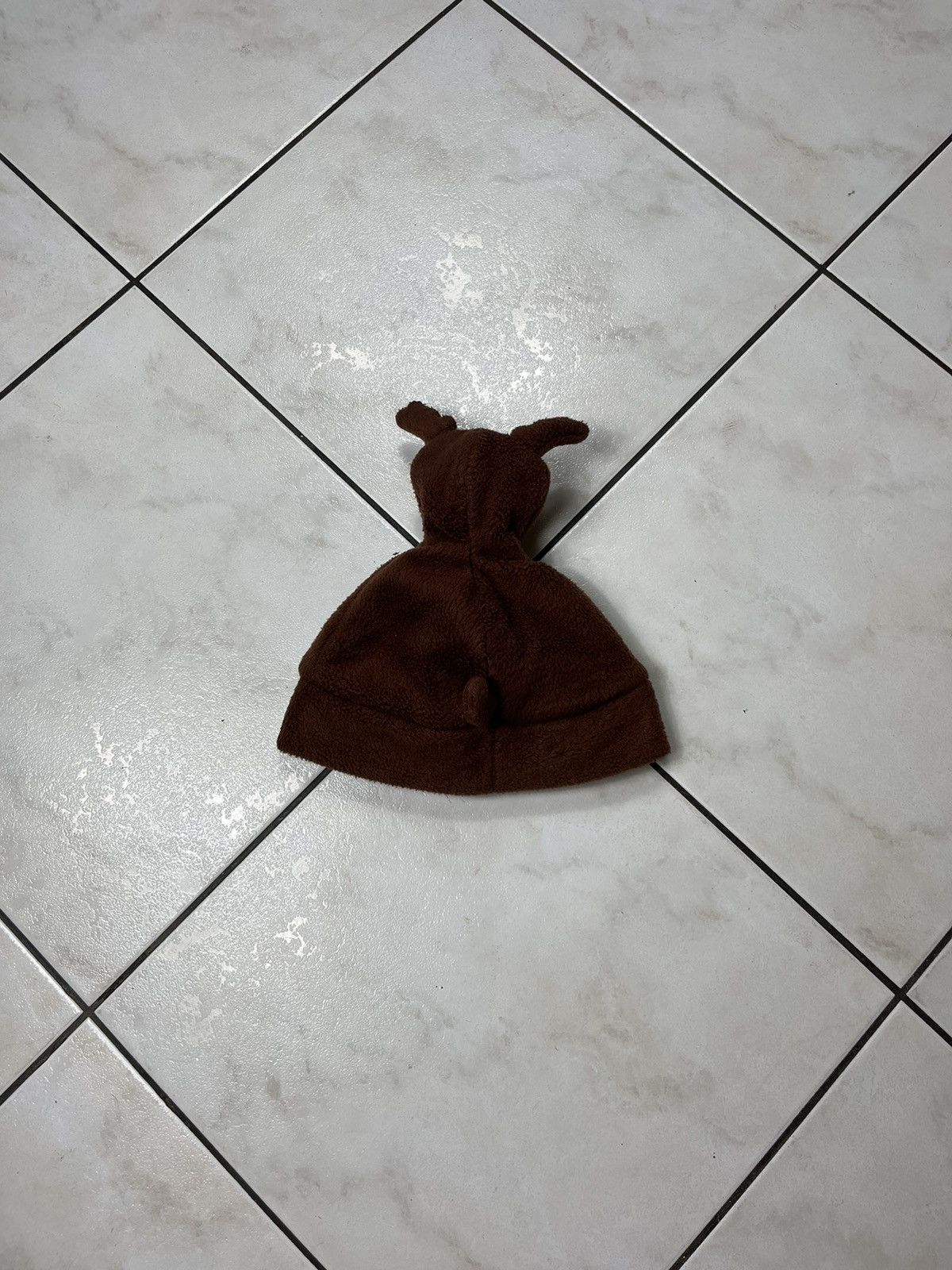 Gap × Vintage Vintage GAP 90s fleece animal hat sherpa reindeer funny Size ONE SIZE - 7 Thumbnail