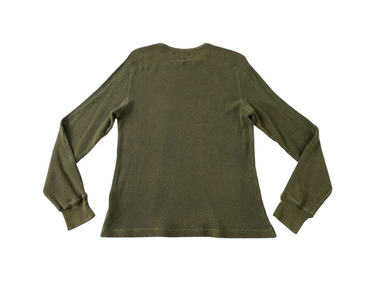 Polo Ralph Lauren Polo by Ralph Lauren Waffle Plain Longsleeve Tee Tshirt Size L / US 10 / IT 46 - 2 Thumbnail