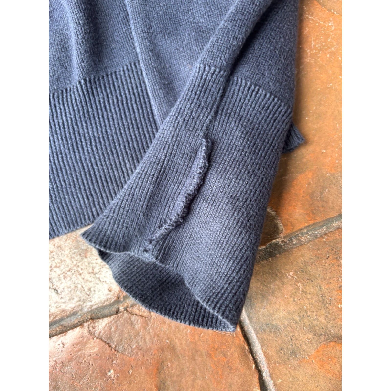 Polo Ralph Lauren VINTAGE Polo Ralph Lauren Knit Pima Cotton Sweater Men's M Blue Size US M / EU 48-50 / 2 - 5 Thumbnail