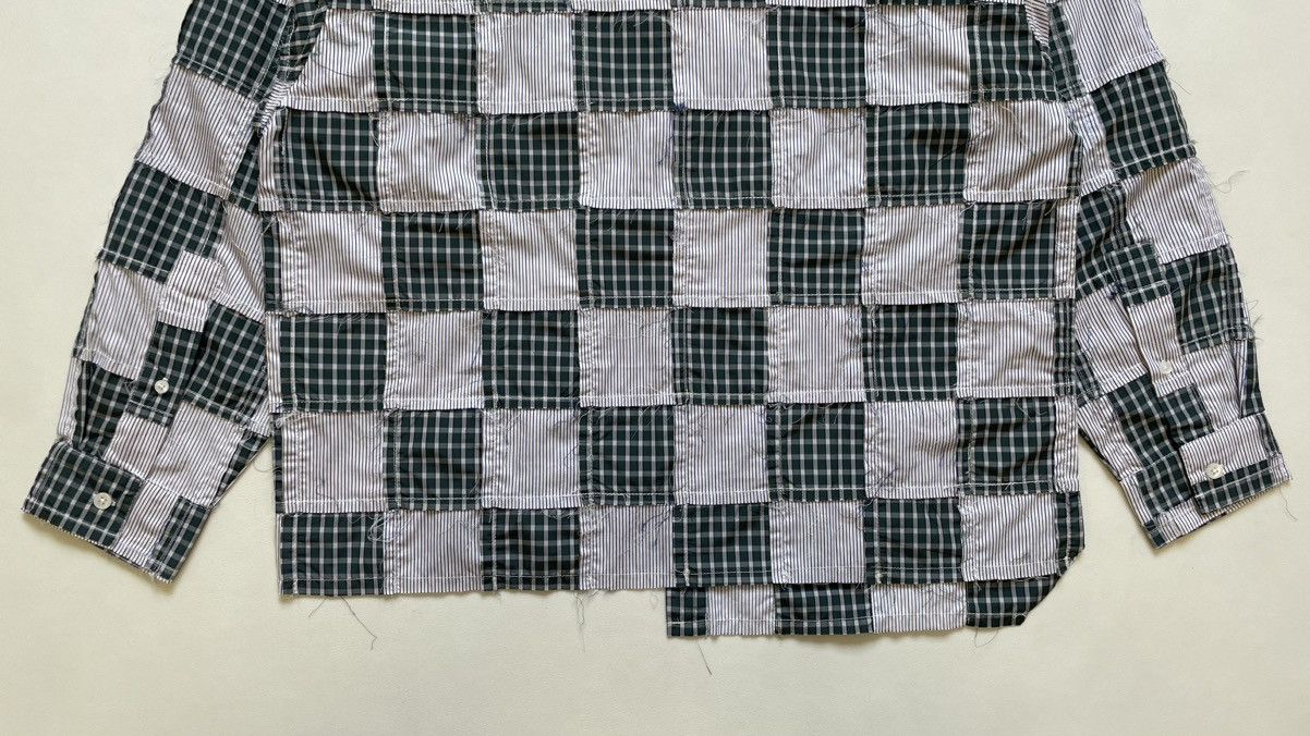 Martine Rose S/S 20 Raw Edge Patchwork Shirt Size US M / EU 48-50 / 2 - 19 Thumbnail