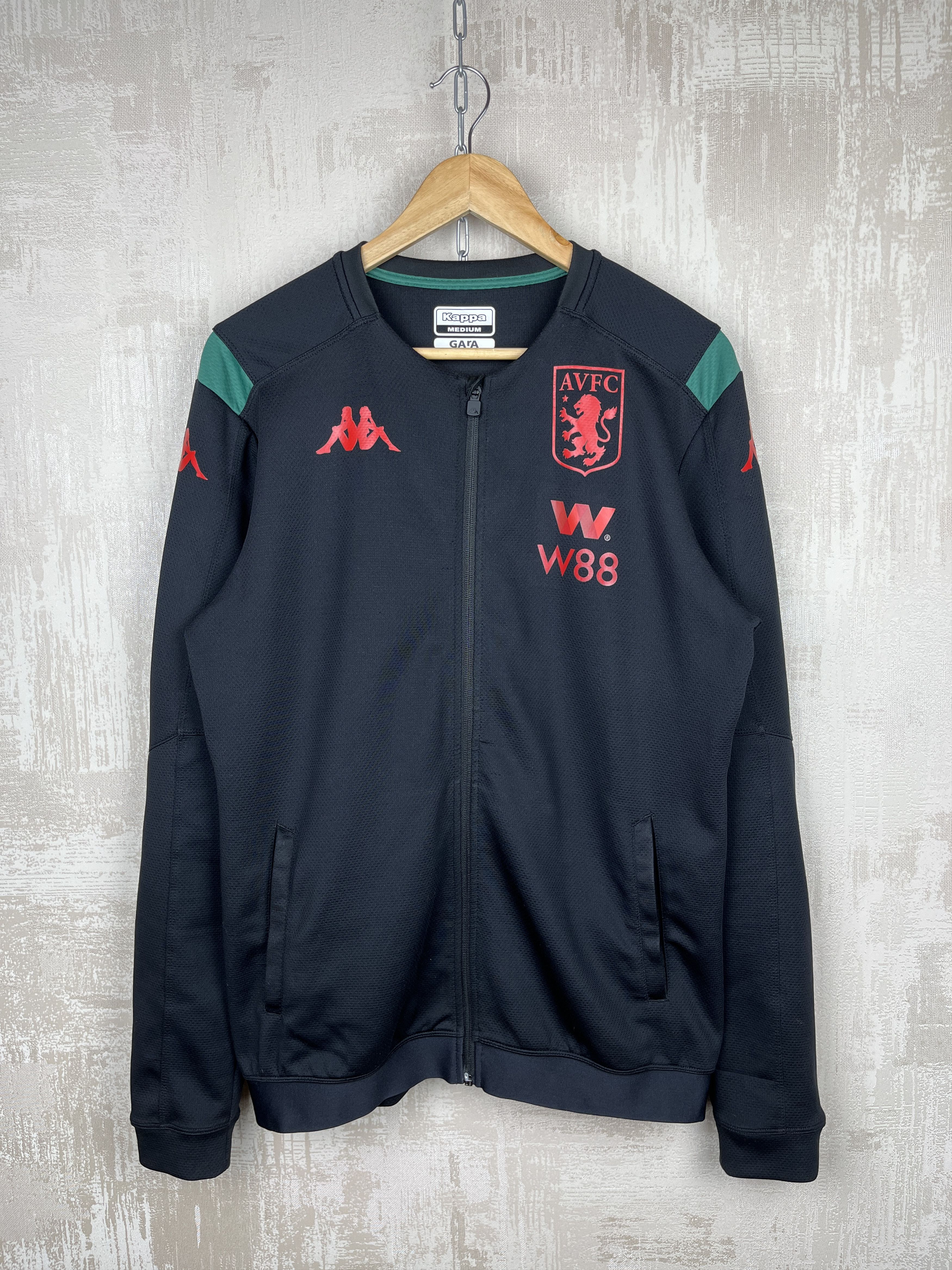 Kappa Aston Villa AVFC 2019/20 Training Jacket Kappa Soccer Size US M / EU 48-50 / 2 - 2 Thumbnail