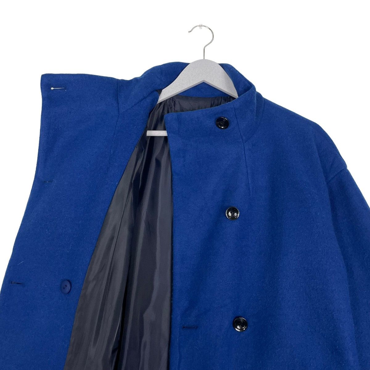 Comme Ca Ism × Japanese Brand 💥COMME CA ISM OVERCOAT BUTTON ROYAL BLUE JACKET Size US L / EU 52-54 / 3 - 9 Thumbnail